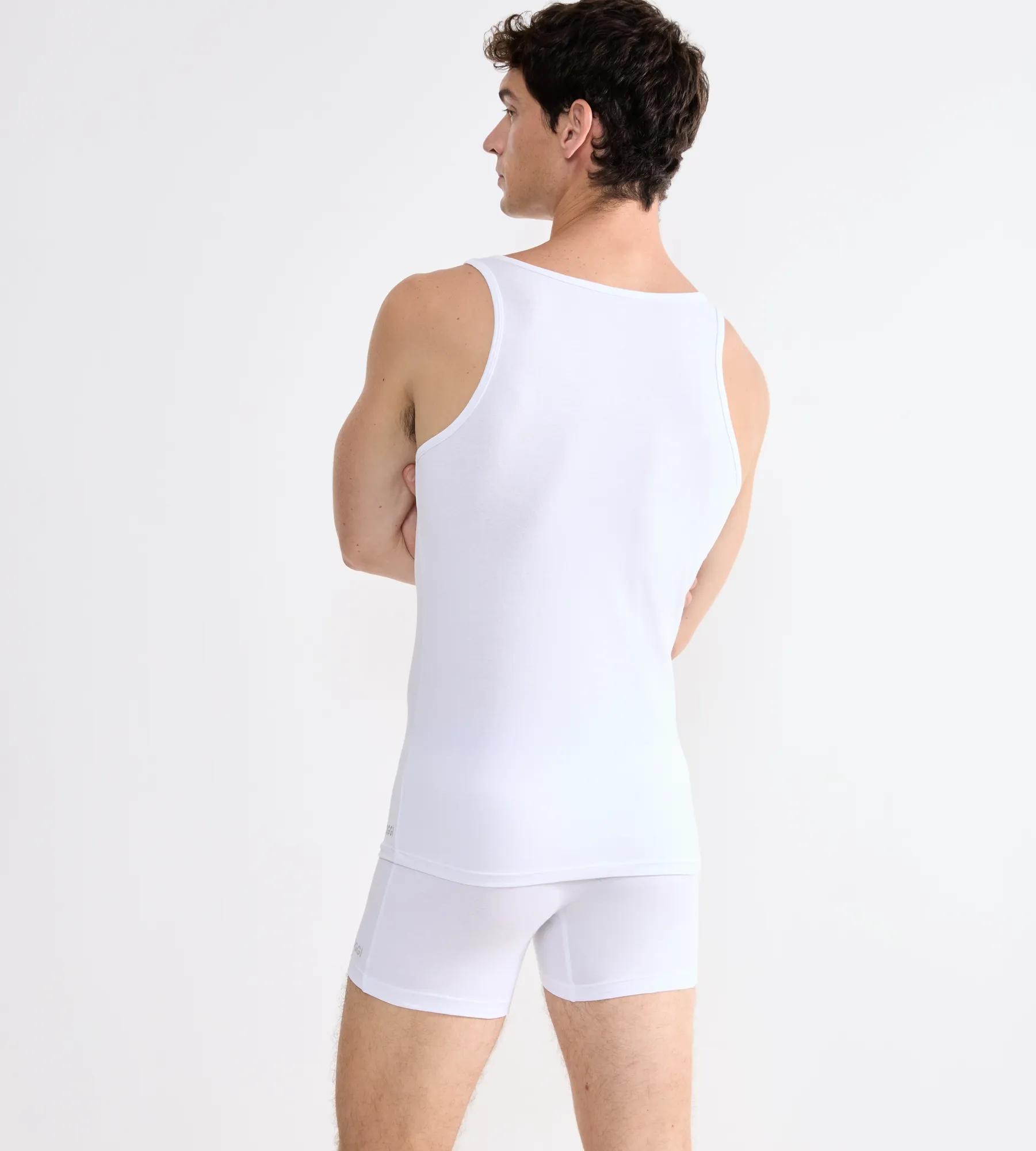 sloggi Débardeur »men GO ABC 2.0« 2er Pack,  Rundhalsausschnitt, ärmellos, Regular Fit, Baumwollmischung