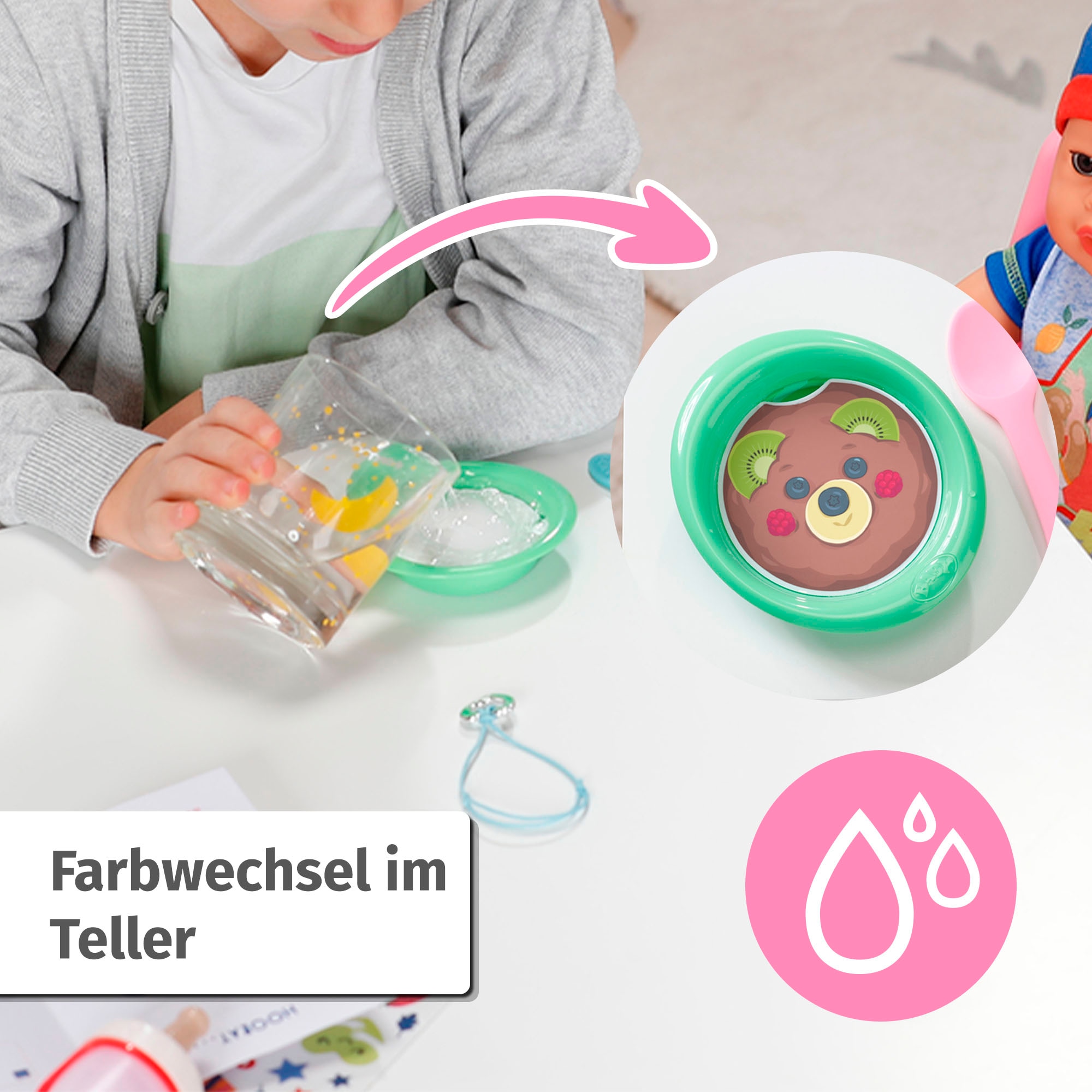 Baby Born Poupée bébé »Jonas, 43 cm« mit 10 lebensechten Funktionen