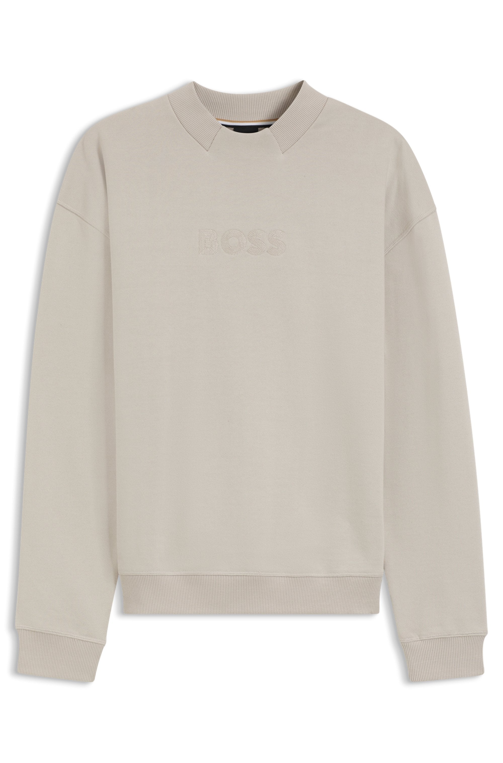 BOSS Sweat-shirt »Fashion«, coupe décontractée, inscription logo brodée
