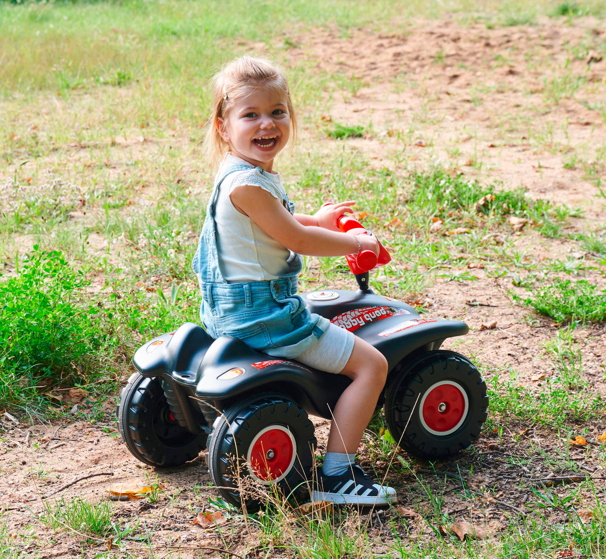 BIG Voiture à bascule »BIG Bobby Quad Racing« Made in Germany