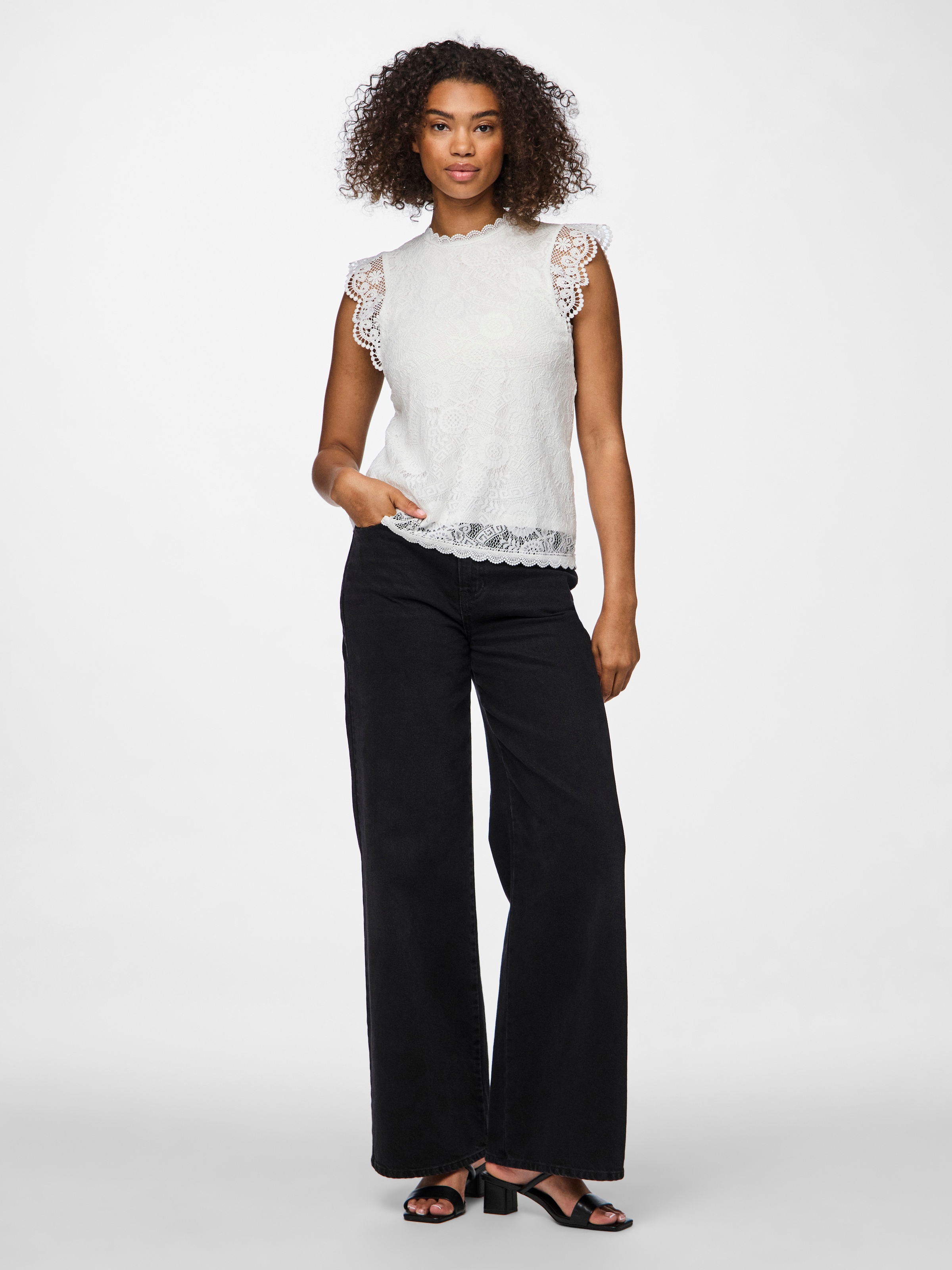 pieces Top en dentelle »PCOLLINE«