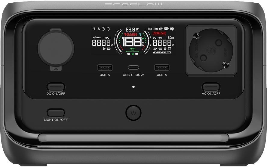 Ecoflow Station d'énergie »Power Station River 3 Plus 286 Wh«