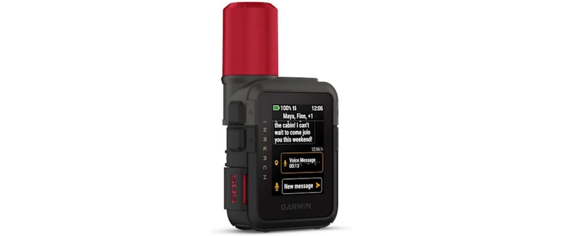 Garmin Appareil de navigation mobile »InReach Mini 2« ( ) mit SOS-Notruf, Sprachnachrichten und Farb-Touchscreen