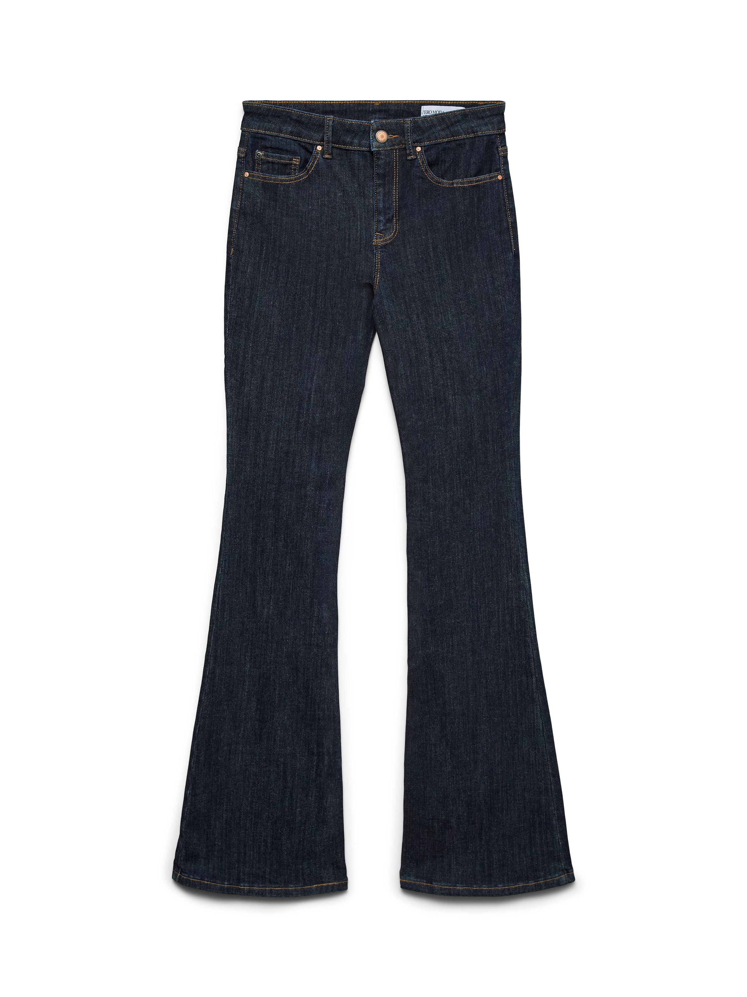 Vero Moda Jeans bootcut »VMFLASH MR FLARED JEANS LI3190 NOOS« mélange de coton, coupe évasée, taille normale
