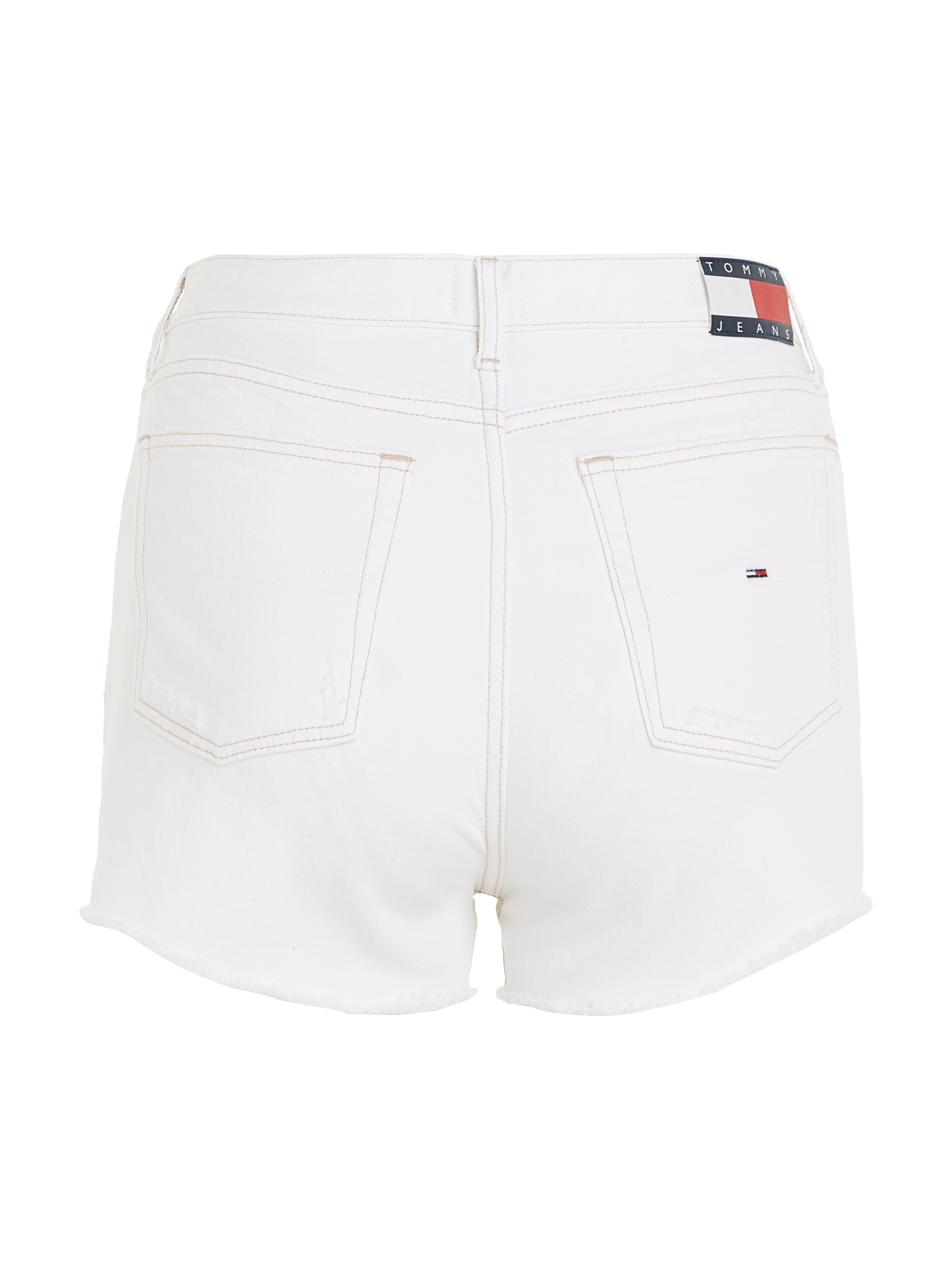Tommy Jeans Short »HOT PANT BH0199«  mit Destroyed Effekten & ausgefranstem Saum