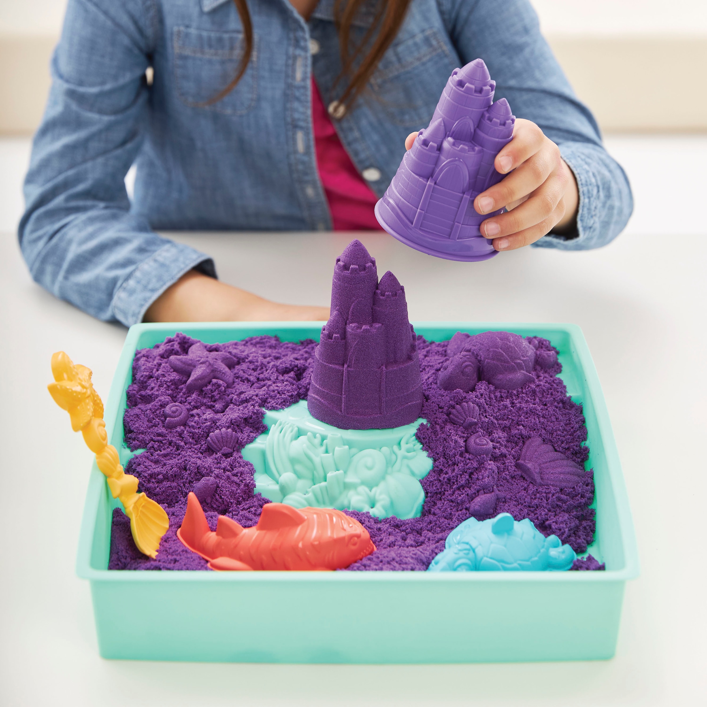 Spin Master Kreativset »Kinetic Sand - Box 454 g - Lila«