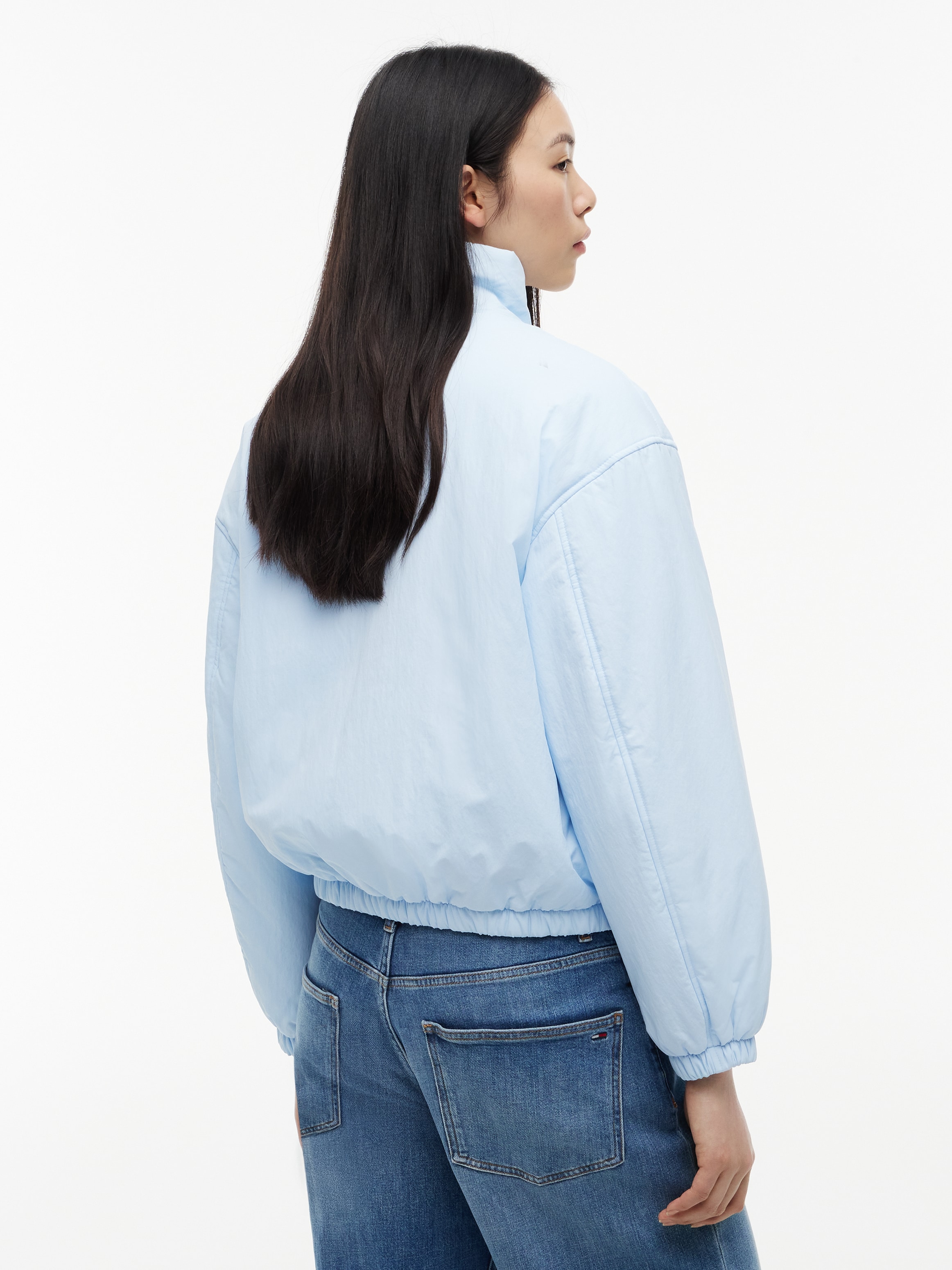 Tommy Jeans Blouson »TJW PADDED HIGH NECK JACKET« fibre synthétique