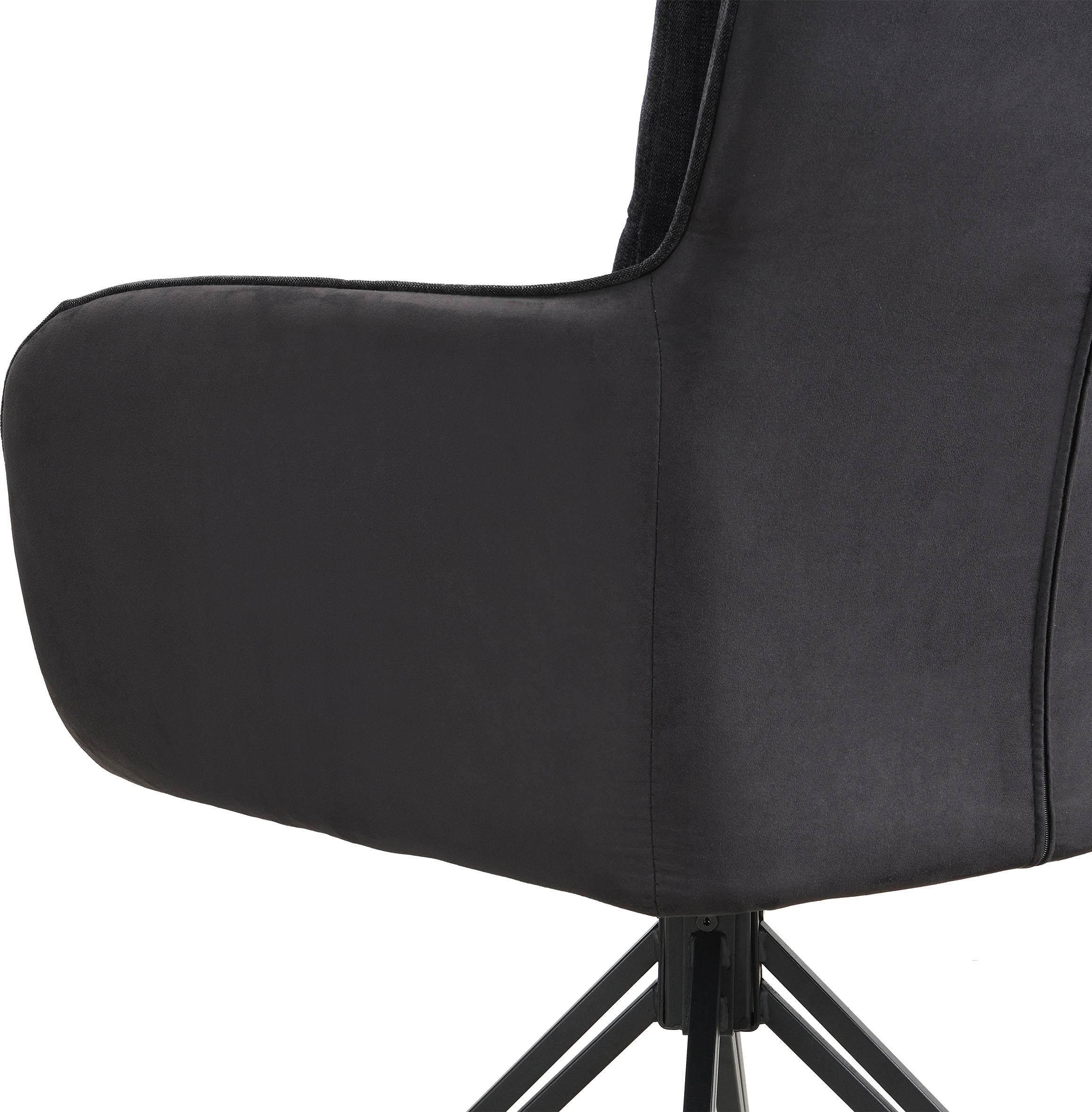 byLIVING Esszimmerstuhl »Tino« (Set) 2 Stk.360 Grad drehbar mit Federkernpolsterung, hochwertige Polsterbezüge