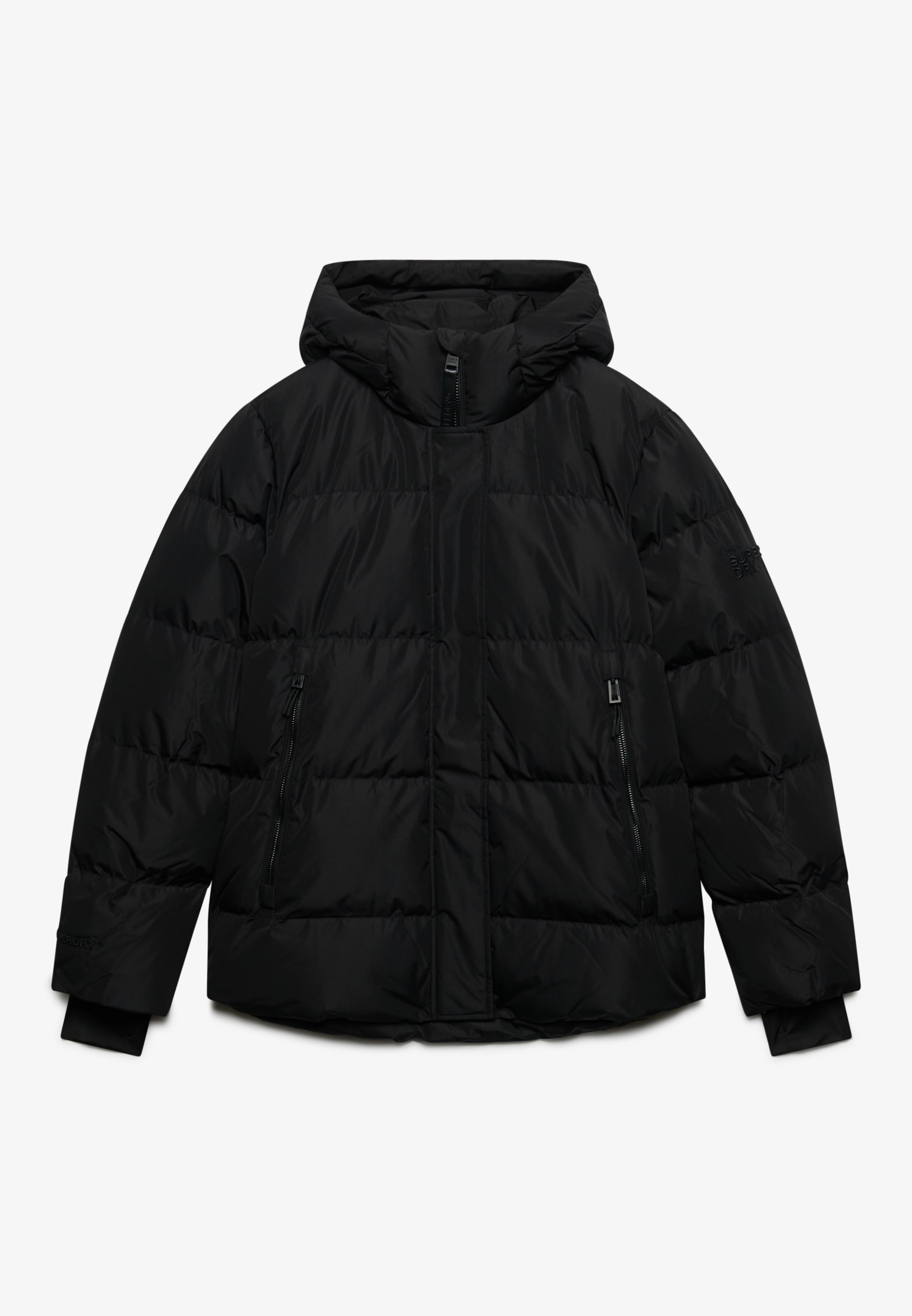 Superdry Veste matelassée »HOODED 5 BAFFLE SPORTS PUFFER« avec capuche Kunstfaser, relaxed fit