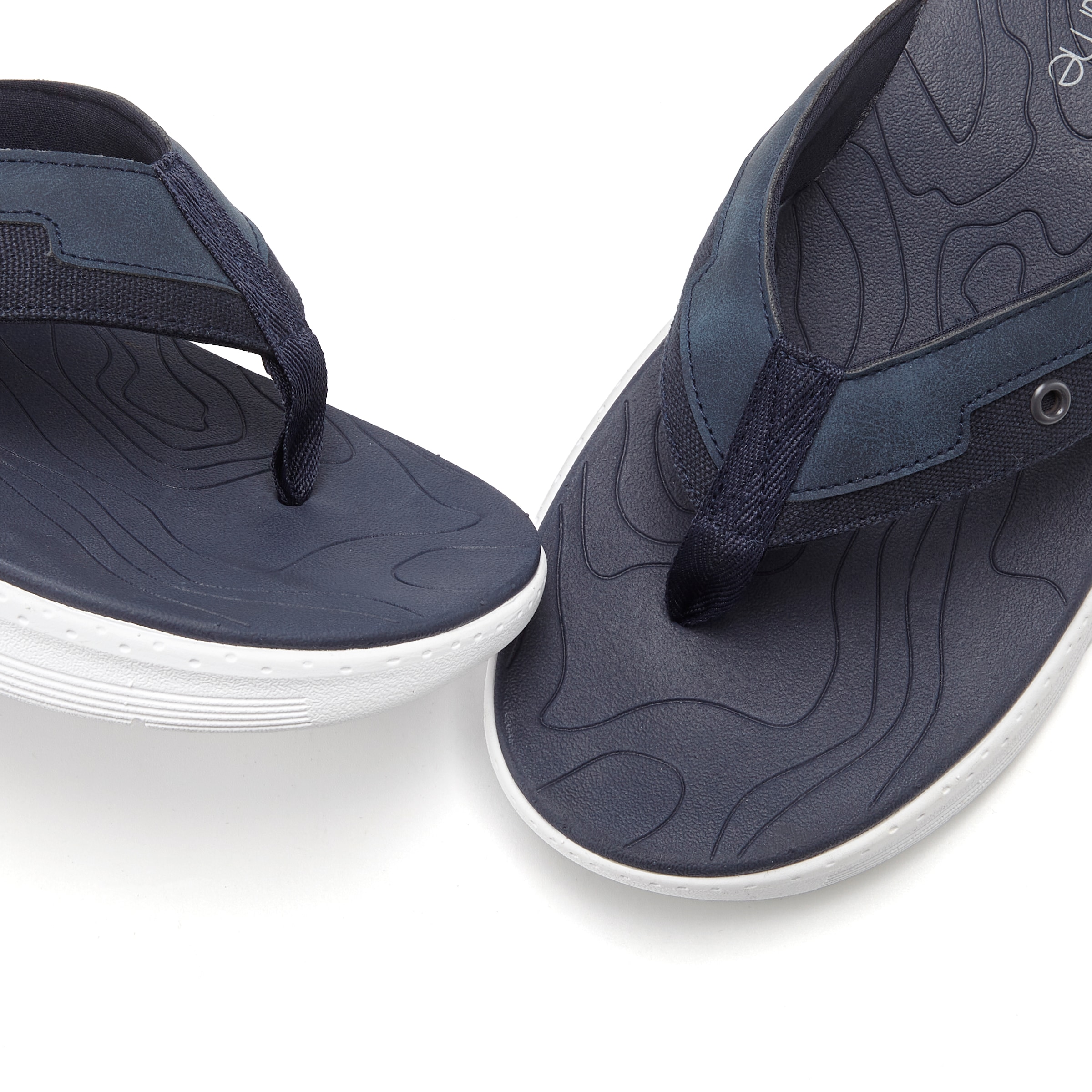 Beachtime Séparateur d'orteils de bain »Badelatsche, Flip Flop, Sommerschuhe, Badepantolette, Badeschlappe«  NEU Pantolette mit wasserabweisender und leichter Sohle VEGAN