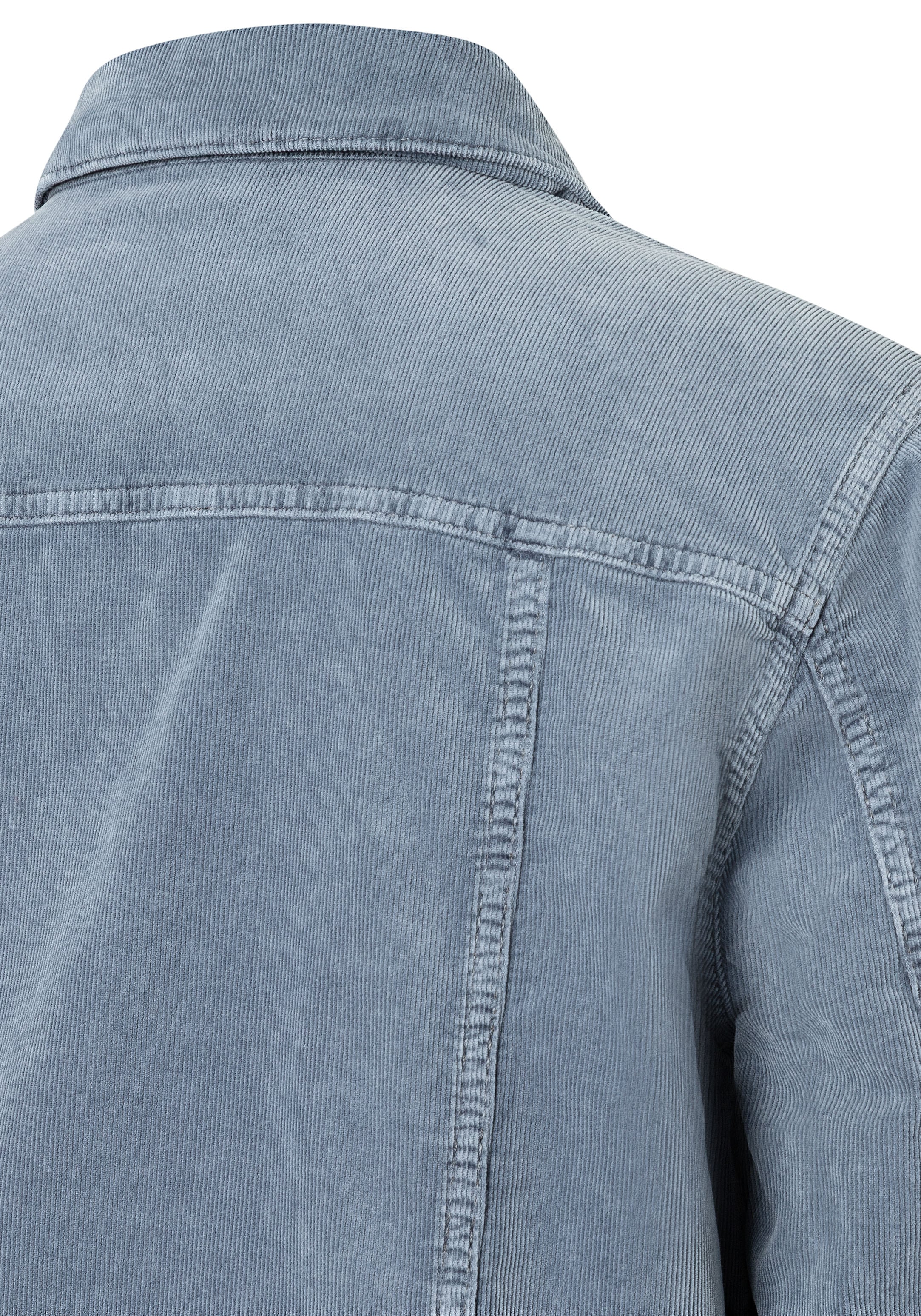 MAC Veste en velours côtelé mit Taschen