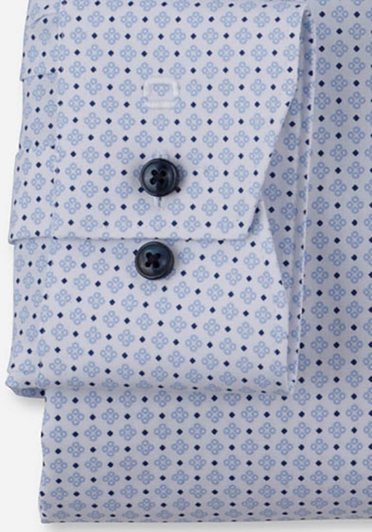 OLYMP Chemise d'affaires »Luxor« mit mehrfarbigen Muster, modern fit, Global-Kentkragen
