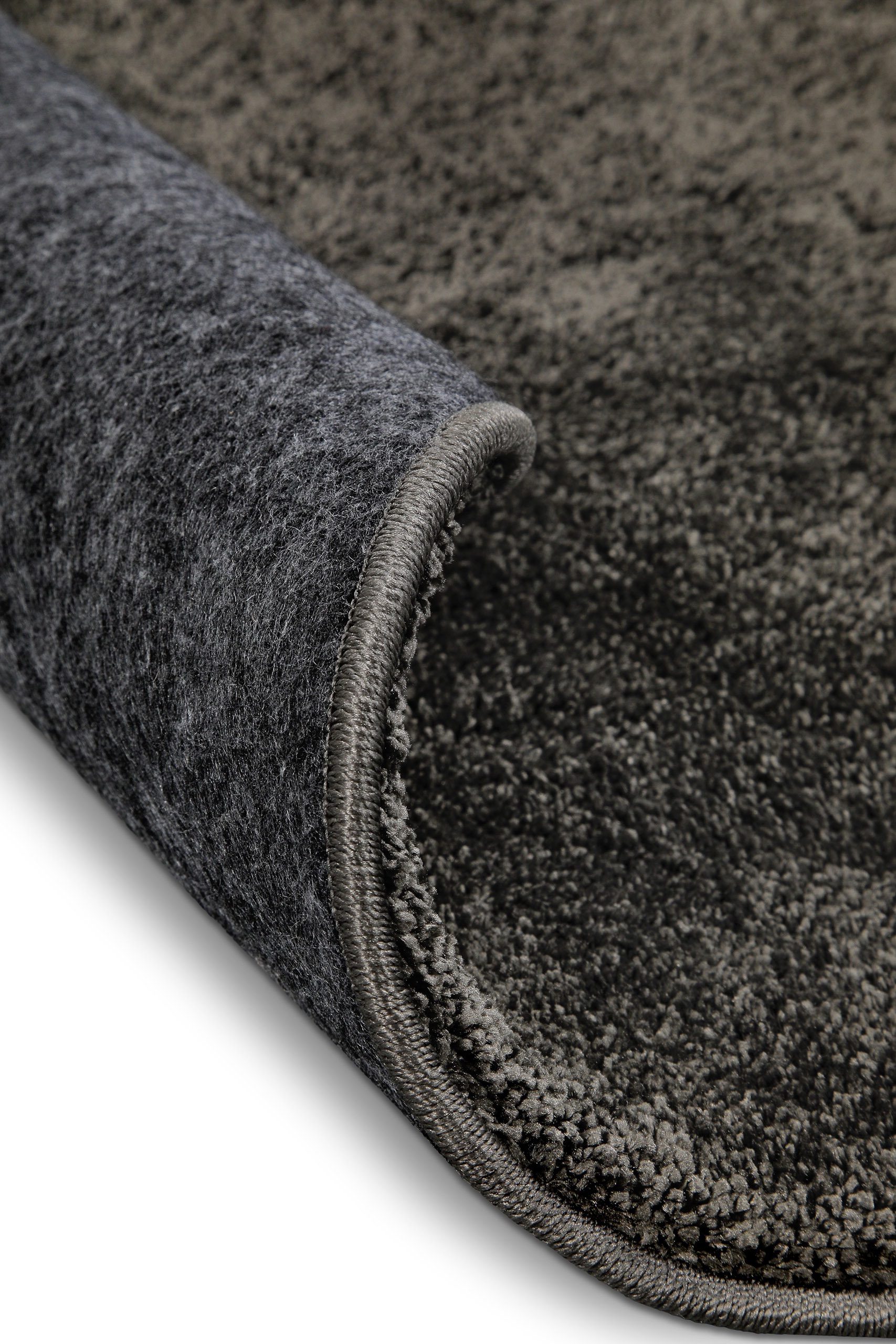 Wecon home Basics Tapis à poils longs »Nova« Rond 25 mm Höhe Shaggy, gewebt, robust, Wohnzimmer, Schlafzimmer