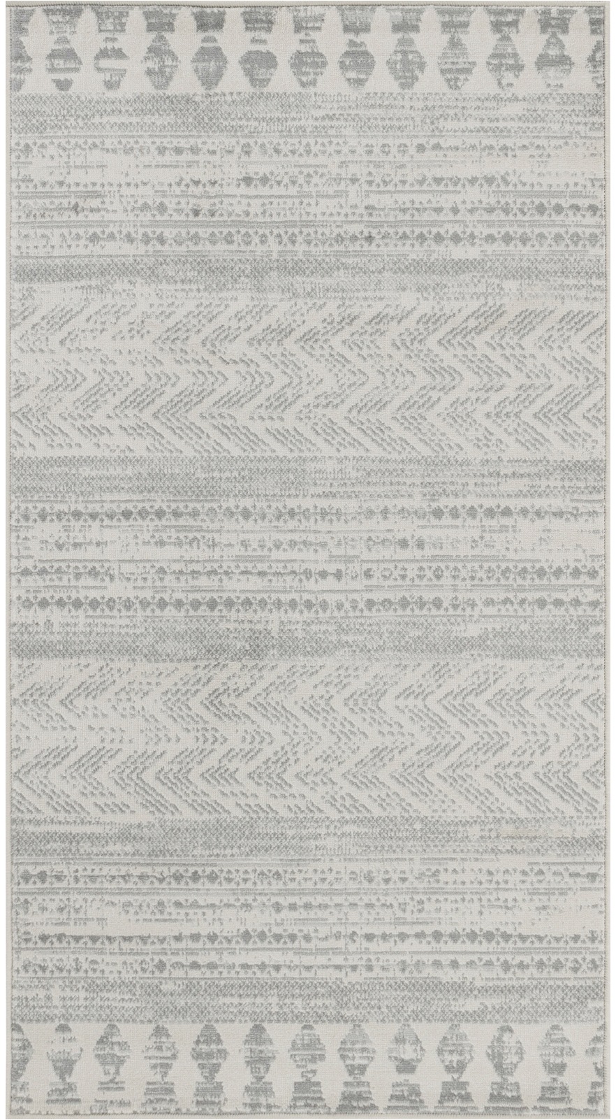 Livabliss Tapis »MYKONOS« Rectangulaire 8 mm Höhe Skandi Design, Modern Boho Kurzflor Wohnzimmerteppich, Schlafzimmer