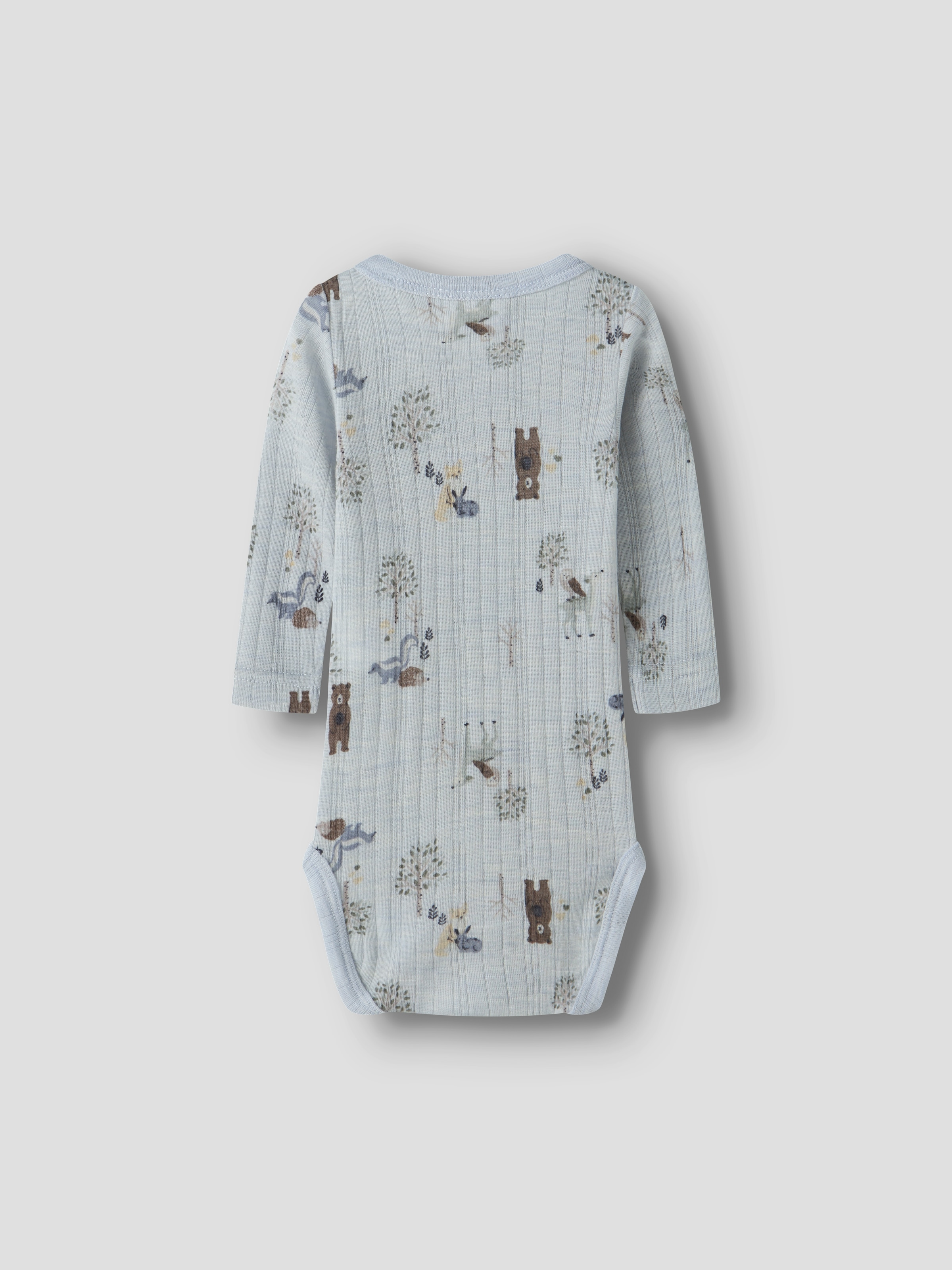 Name It Body à manches longues »NBMWANG WOOL NEEDLE LS BODY NOOS« laine