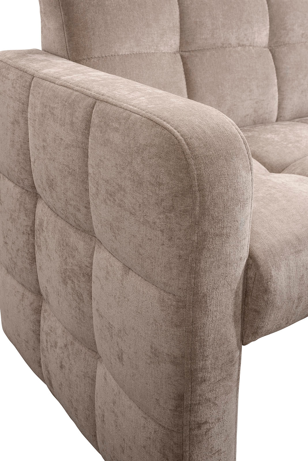 exxpo - sofa fashion Banc de salle à manger »Barista, bequem und elegant, hohe Bodenfreiheit« banquette d'angle Barista confortable et élégante, finition de haute qualité