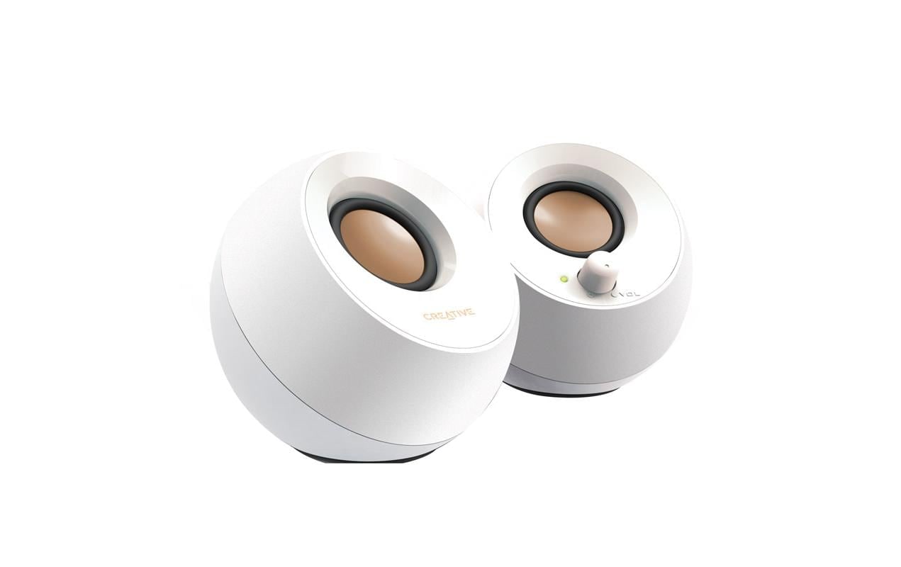 Creative Haut-parleurs pour PC »Pebble« 2.0 ( réglage du volume 4,4 W)