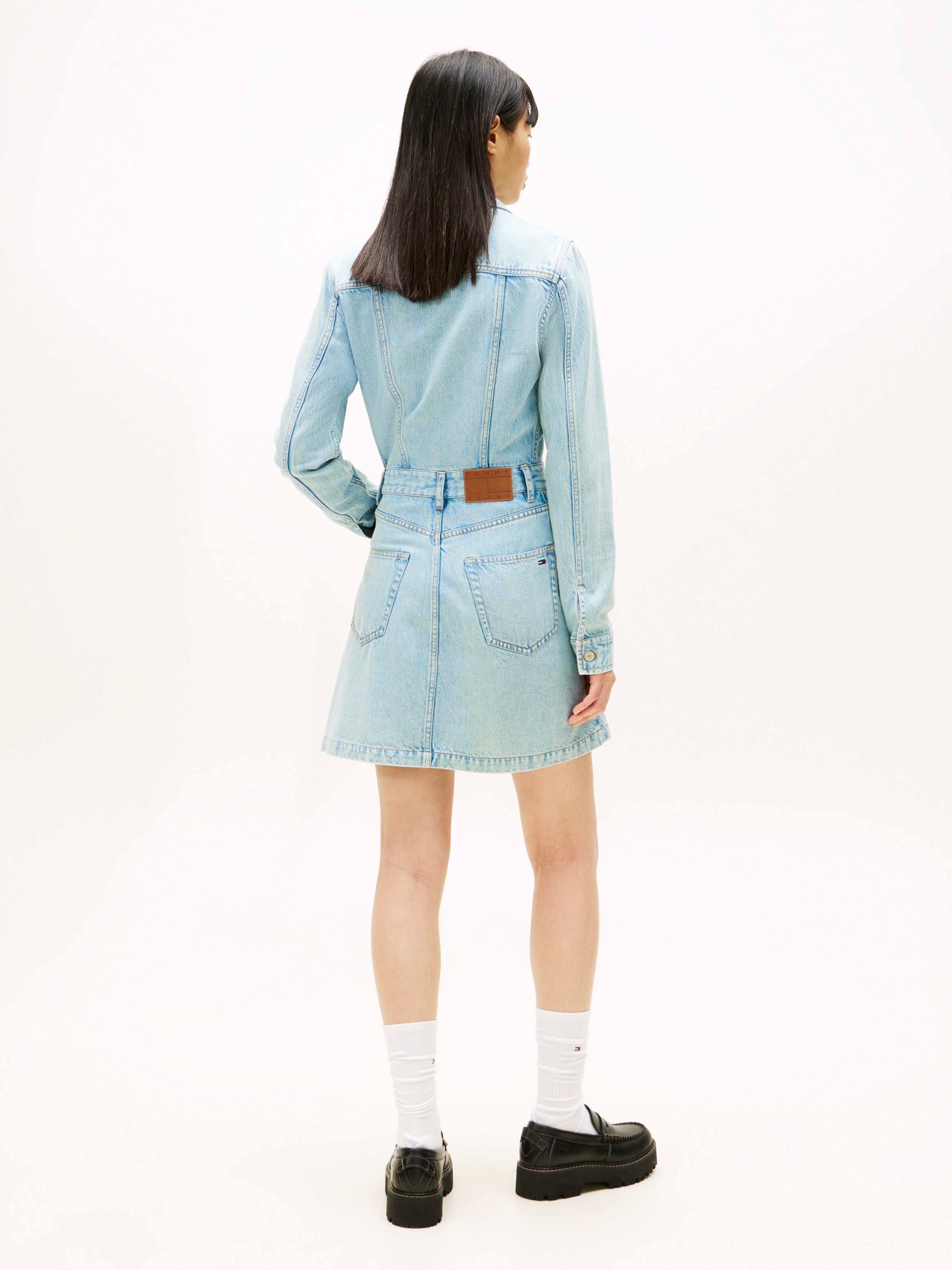 Tommy Jeans Robe en jean »MINI TRUCKER DENIM DRESS«