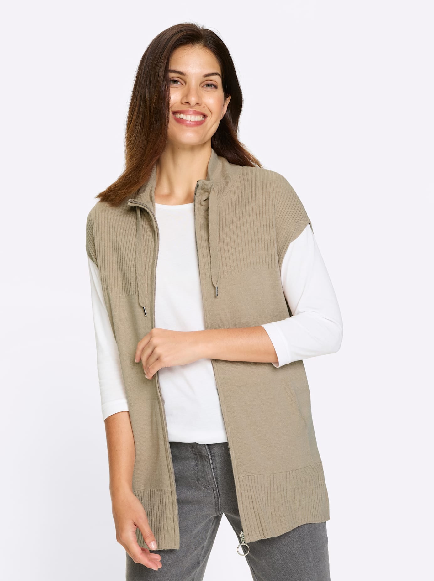 Classic Basics Gilet tricoté