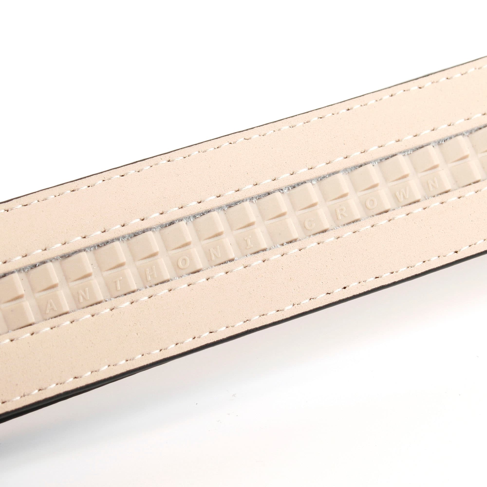 Anthoni Crown Ceinture en cuir Ledergürtel mit Flechtmuster