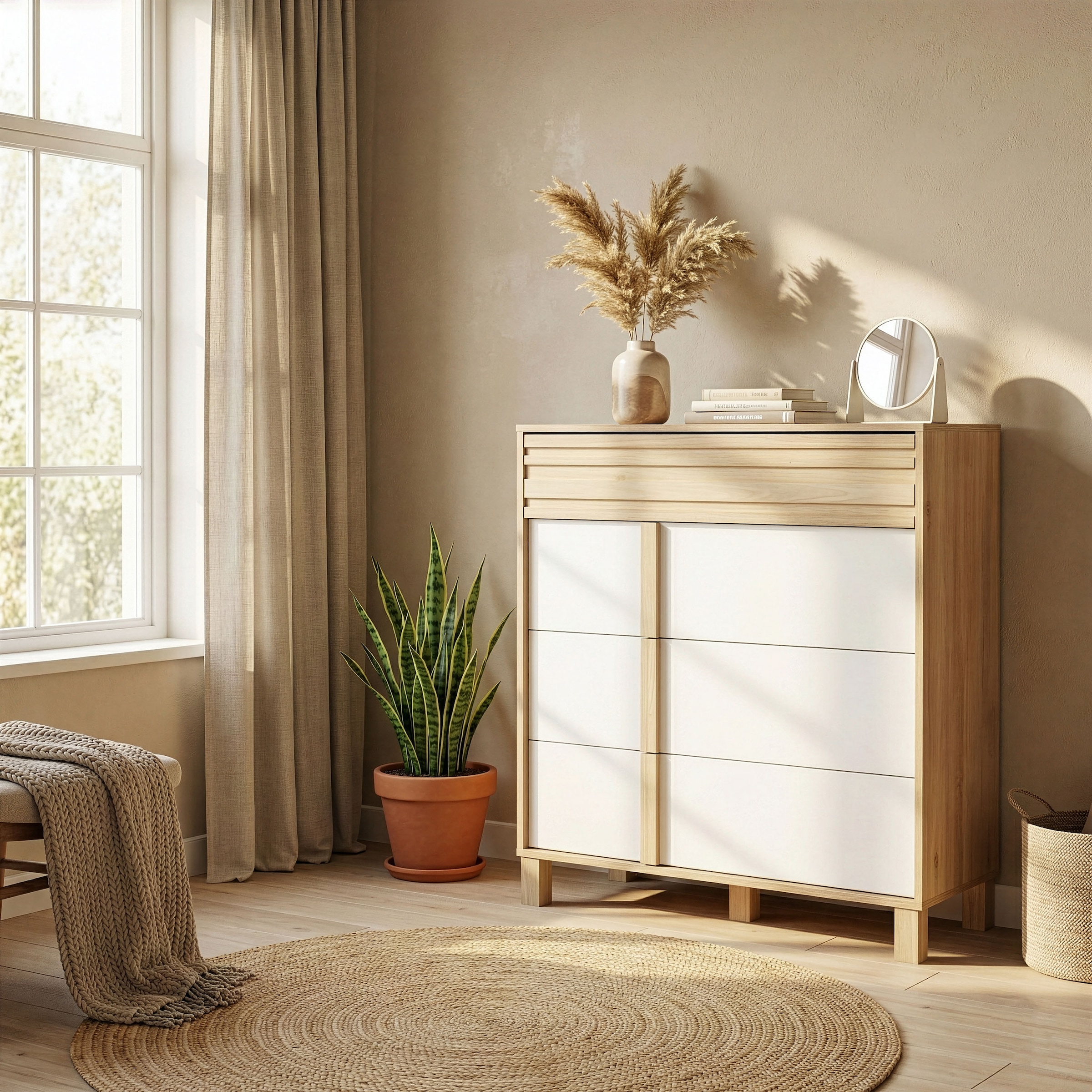 Gami Ensemble de chambre à coucher »ARIA« Set, 3 tlg. Ein sehr funktionaler Kleiderschrank