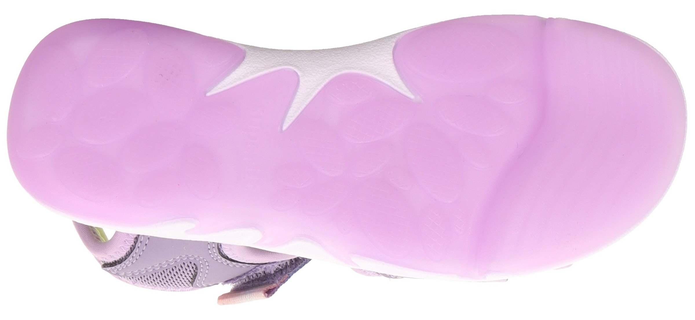 Superfit Sandale »PEBBLES WMS: mittel«  Sandalette mit süssem Motiv, Grössenschablone zum Download
