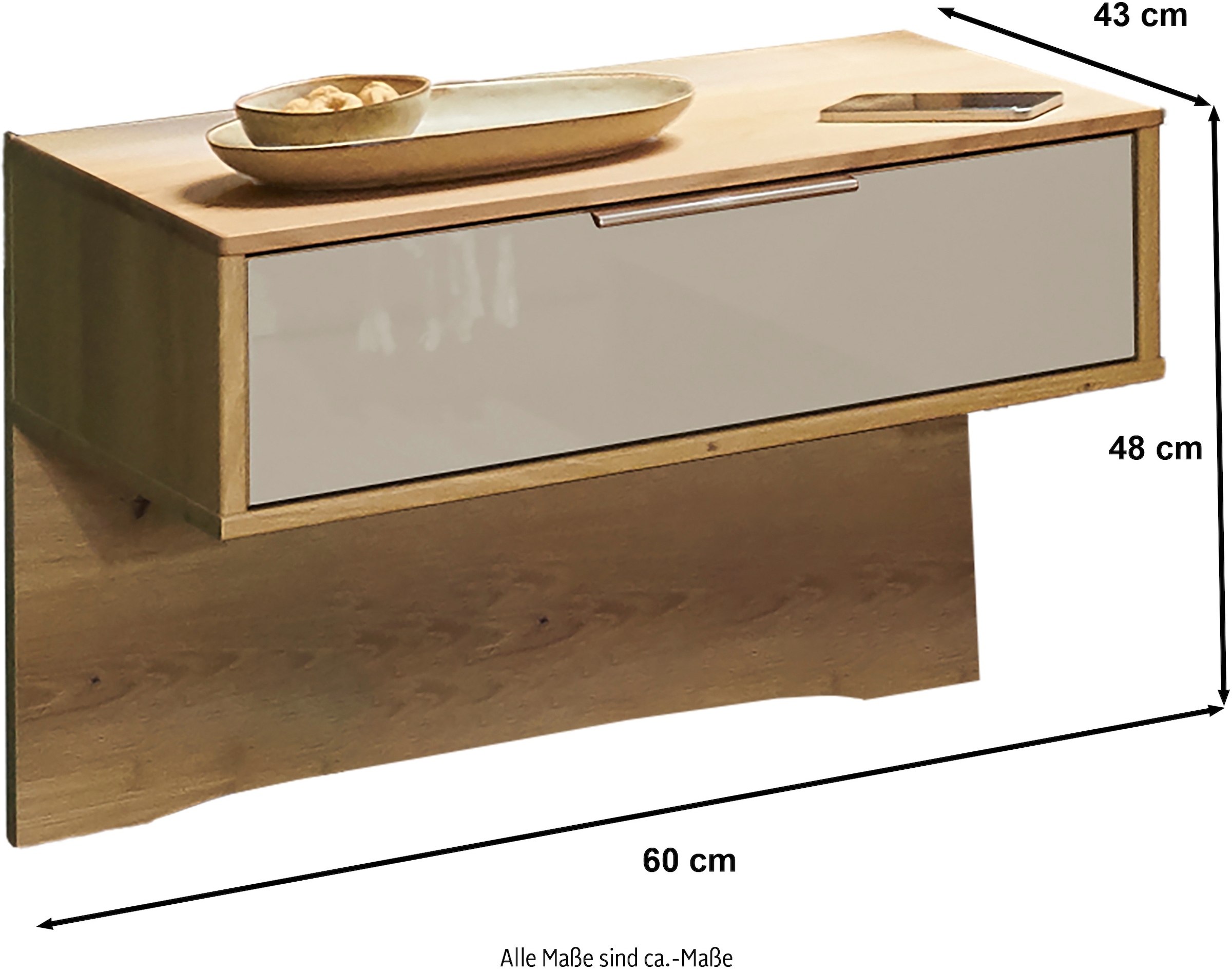 WIEMANN Nachtkonsole »Cordoba« vormontiert