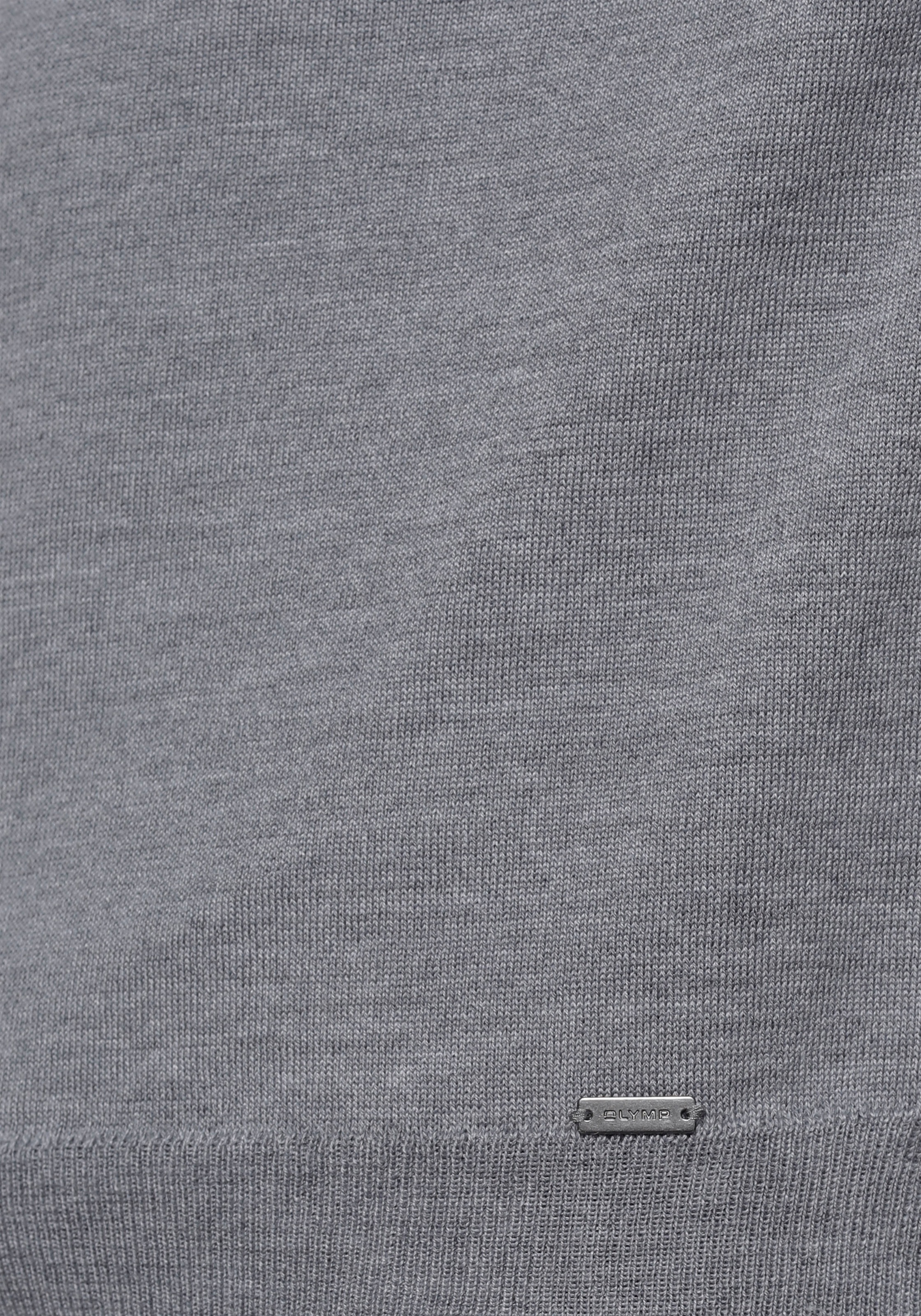 OLYMP Rundhalspullover »OLYMP Strick Casual« moderner Strickpullover