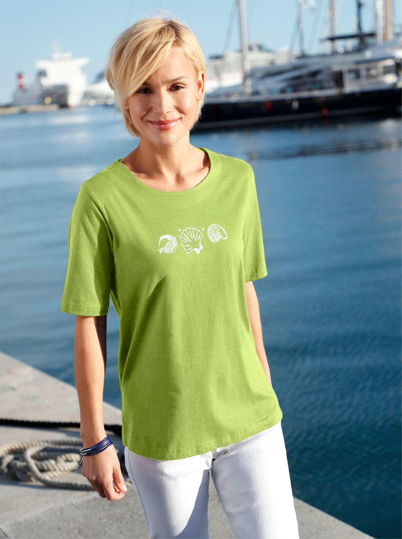 Casual Looks Kurzarmshirt »Shirt« 1 Stk. tlg.