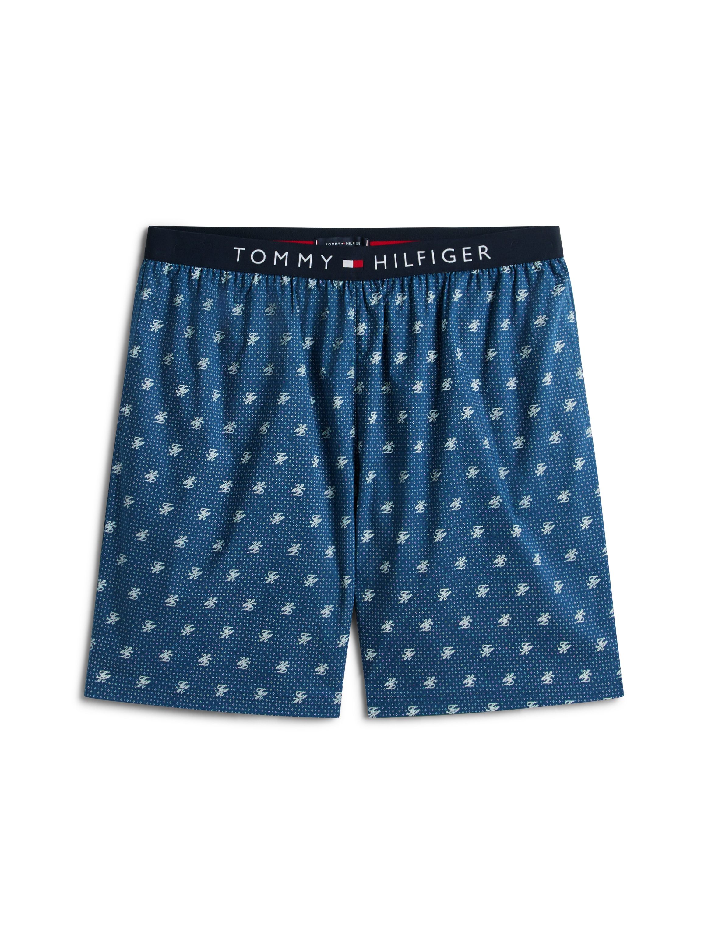 Tommy Hilfiger Underwear Shorty pyjama original avec short et imprimé