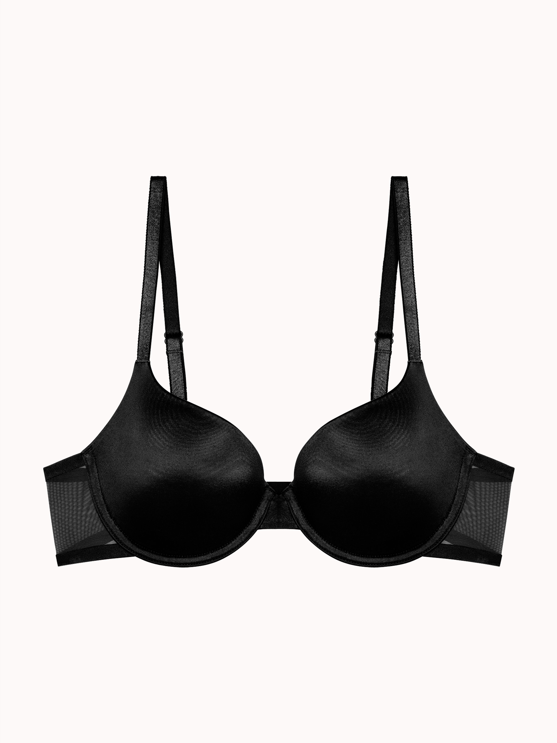 PASSIONATA Halbschalen-BH »BIANCA« mit Bügel, leicht, Cups mit Mesh