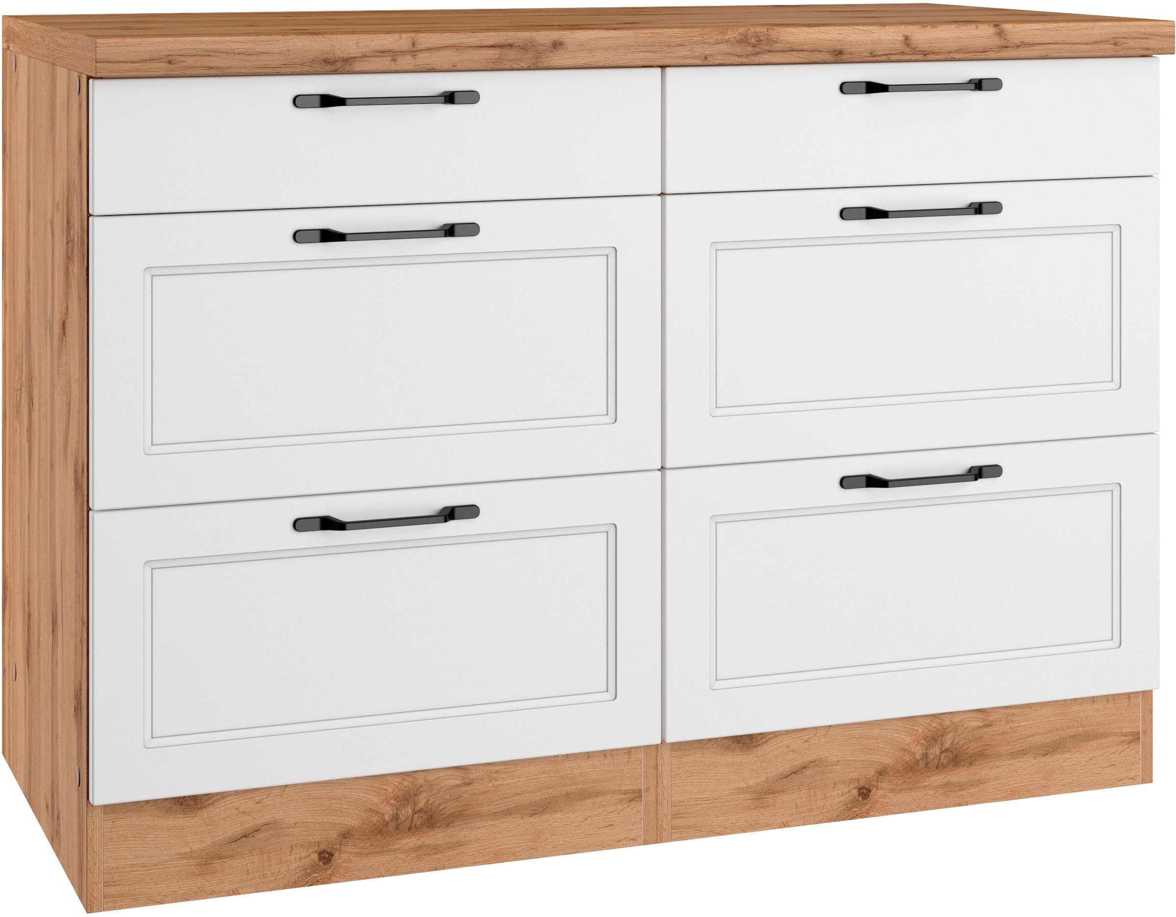 KOCHSTATION Armoire basse »KS-Lana« largeur 120 cm