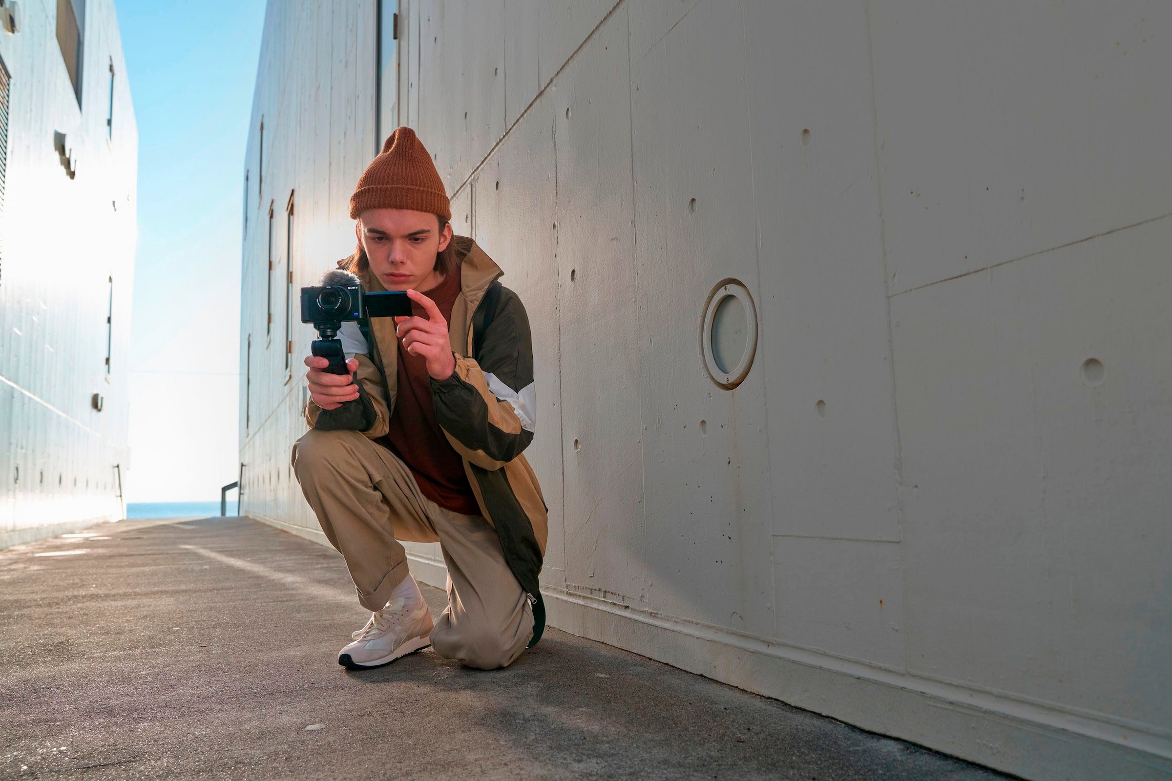 Sony Appareil photo compact »ZV-1« vielseitigen 24-70-mm , 20,1 , 2,7 fach fach x opt. Zoom