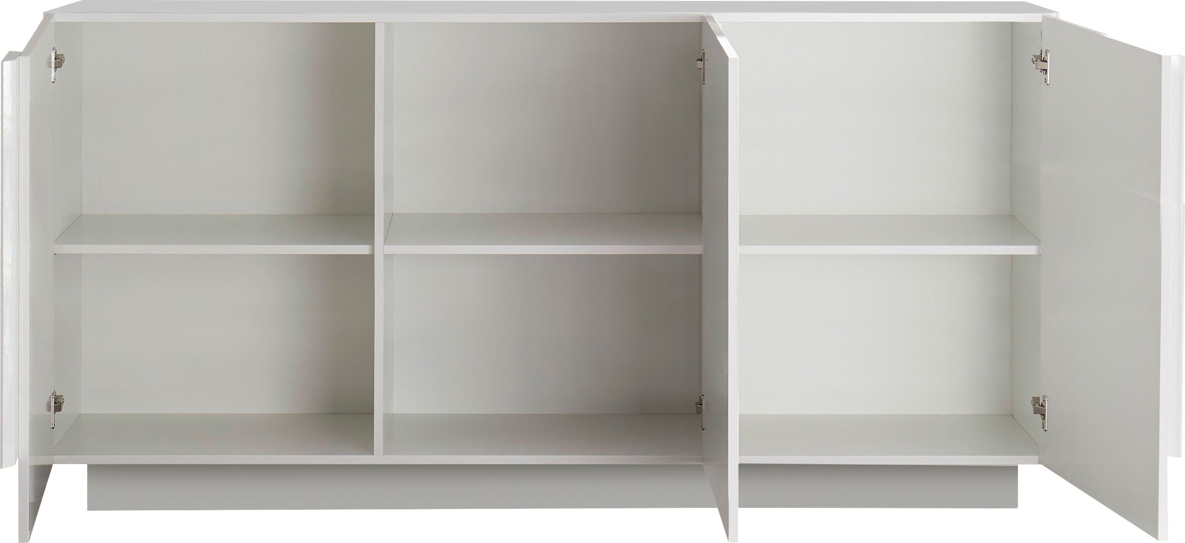 Home affaire Sideboard »Jupiter, Breite 181 cm, Kommode 3 Türen - Soft Closing, Anrichte,« moderne Griffblende, FSC®, cleveres Stauraumkonzept