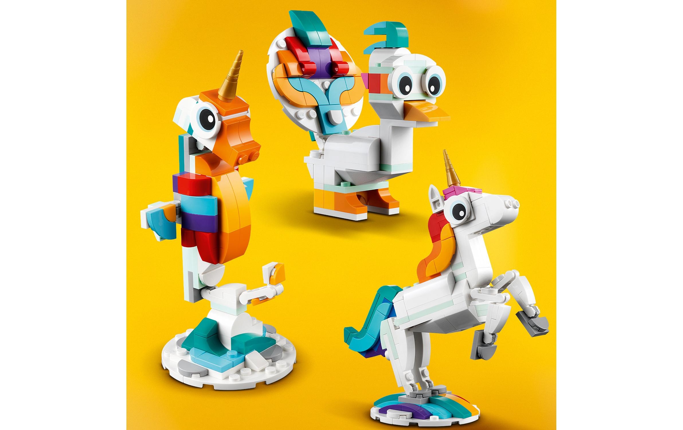 LEGO® Konstruktionsspielsteine »Magisches Einhorn«