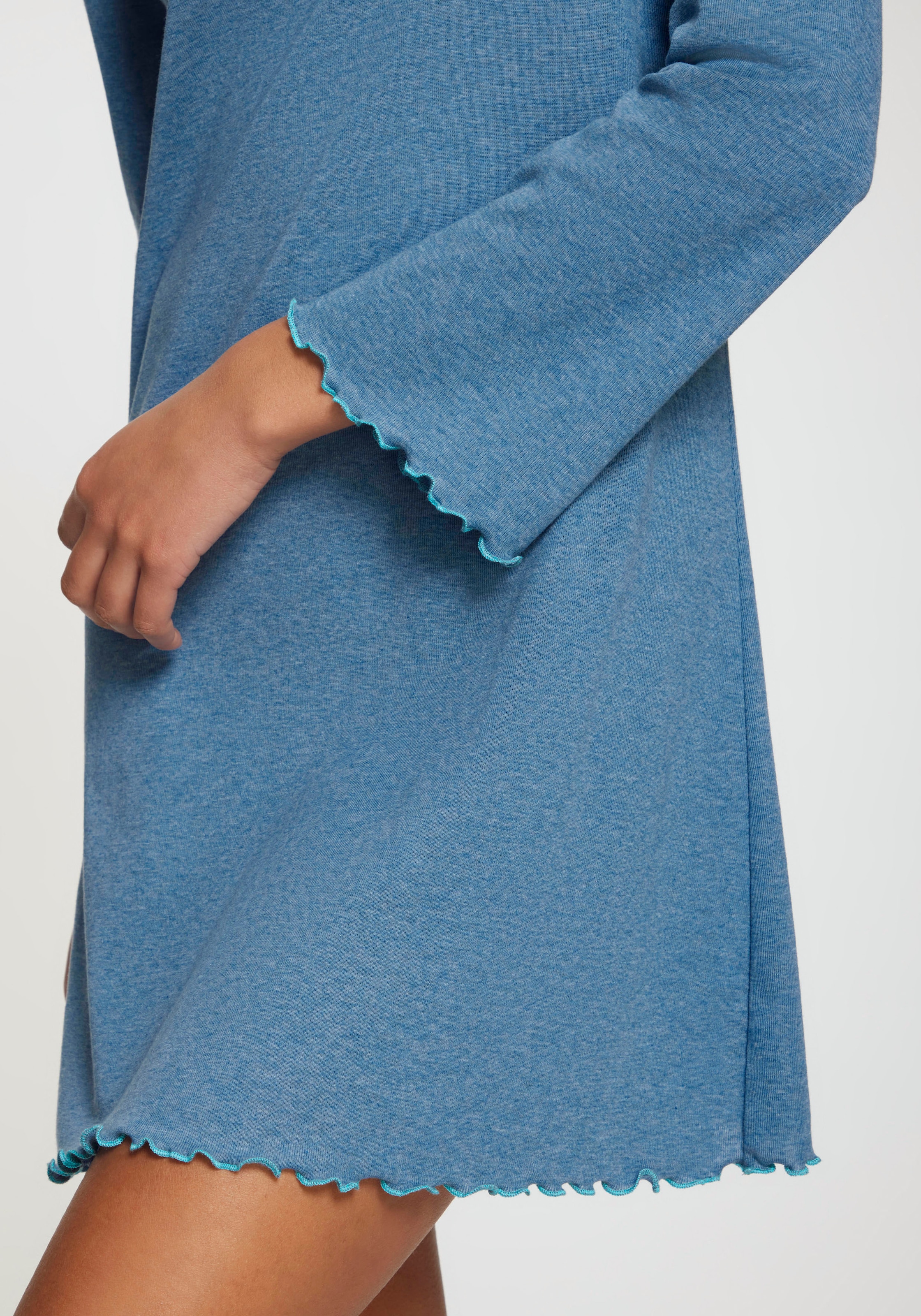 s.Oliver Chemise de nuit 1 cuis tlg. mit Trompetenärmeln