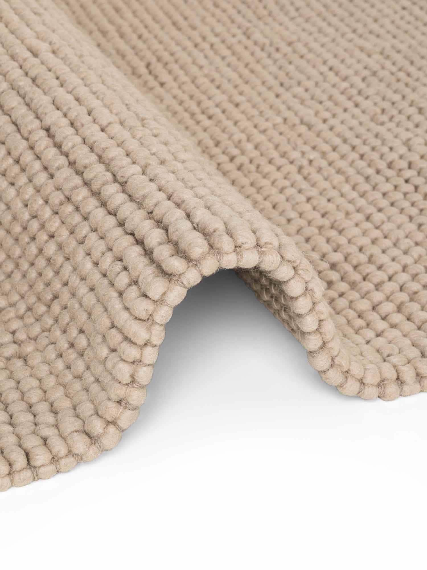 Ted Baker Tapis en laine »Diana« Rectangulaire 16 mm Höhe Wolle, Natur, Handgemacht, Wohnzimmer, Esszimmer, Schlafzimmer, Skandi