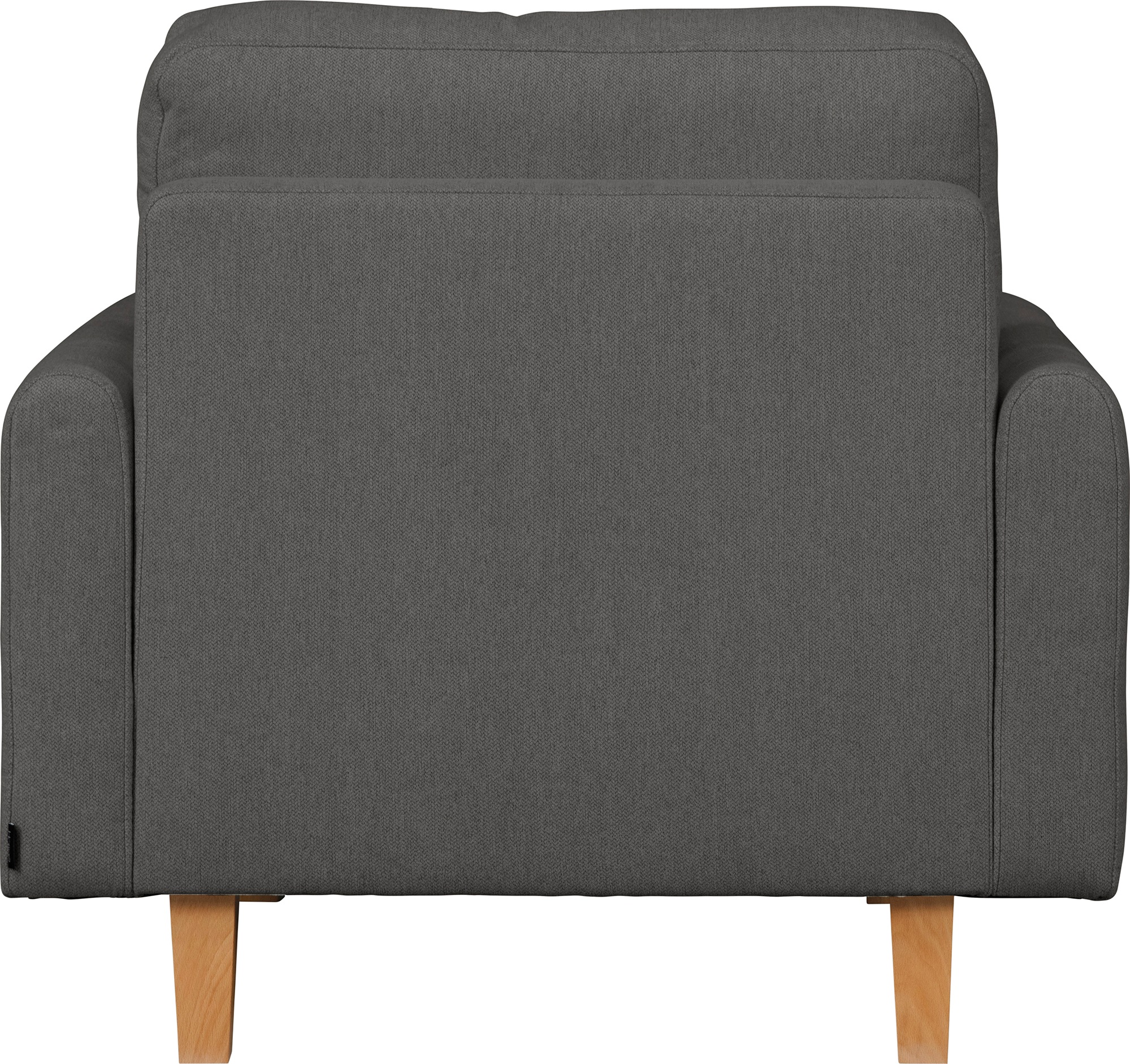 Home affaire Sessel »TRIPLO Relaxsessel mit Wellenunterfederung, Masse B/T/H: 95/100/89 cm« Polstersessel mit Steppung im Rückenkissen, hohe Qualität