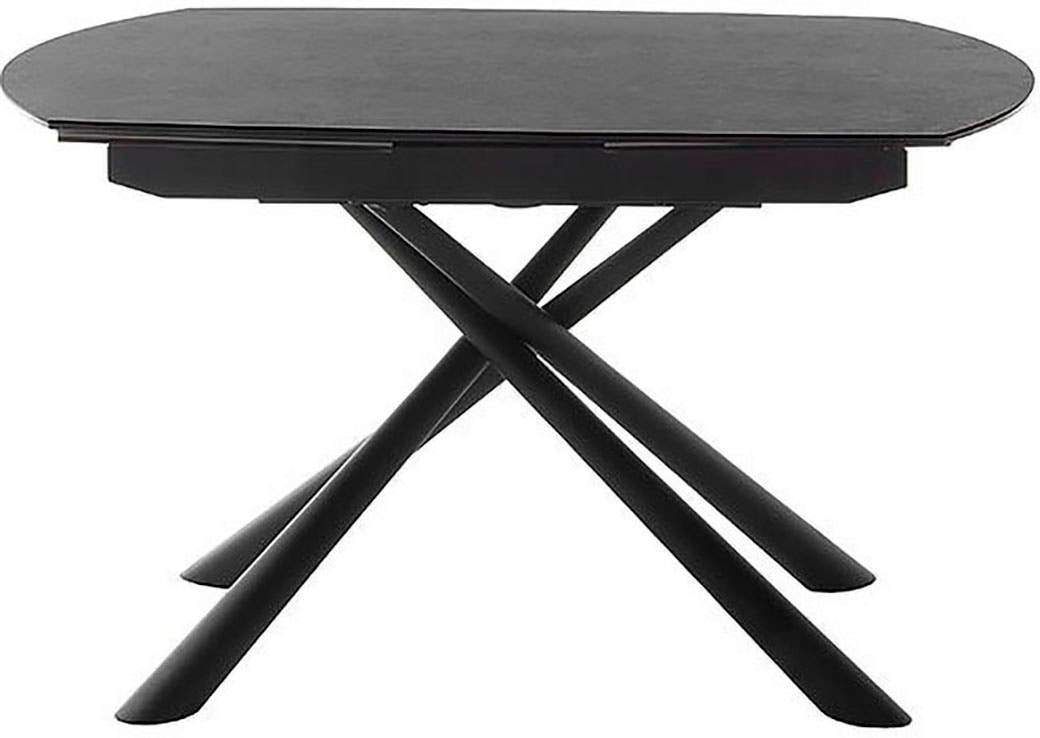 MCA furniture Esstisch »NICOSIA Vierfusstisch 130-190 cm« Einzelstück,  Keramik, Metall, Rotationsauszug, ausziehbar, Tischplatte 11 mm