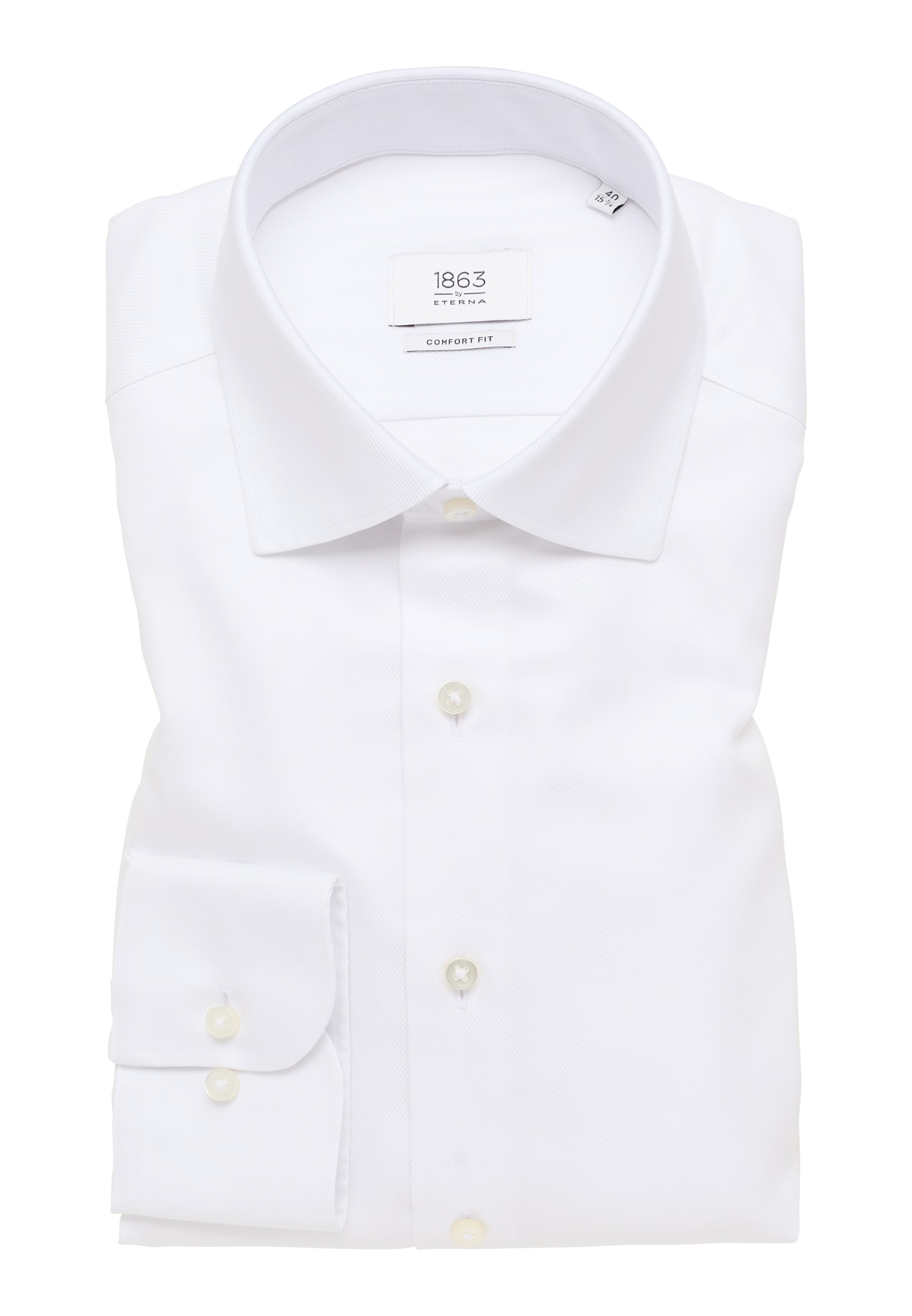 Eterna Langarmhemd »COMFORT FIT« NEVER IRON (bügelfrei)