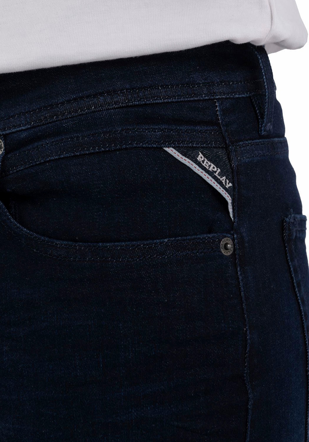 Replay Straight-Jeans »GROVER« in vielen verschiedenen Waschungen, mit Stretch