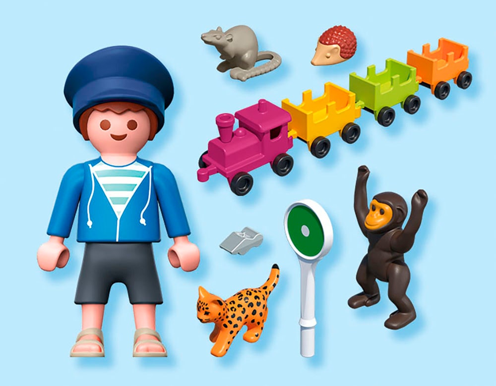 Playmobil® Jeu de construction »Kleine Lokausfahrt (71951), Animals & Friends« fabriqué en Europe