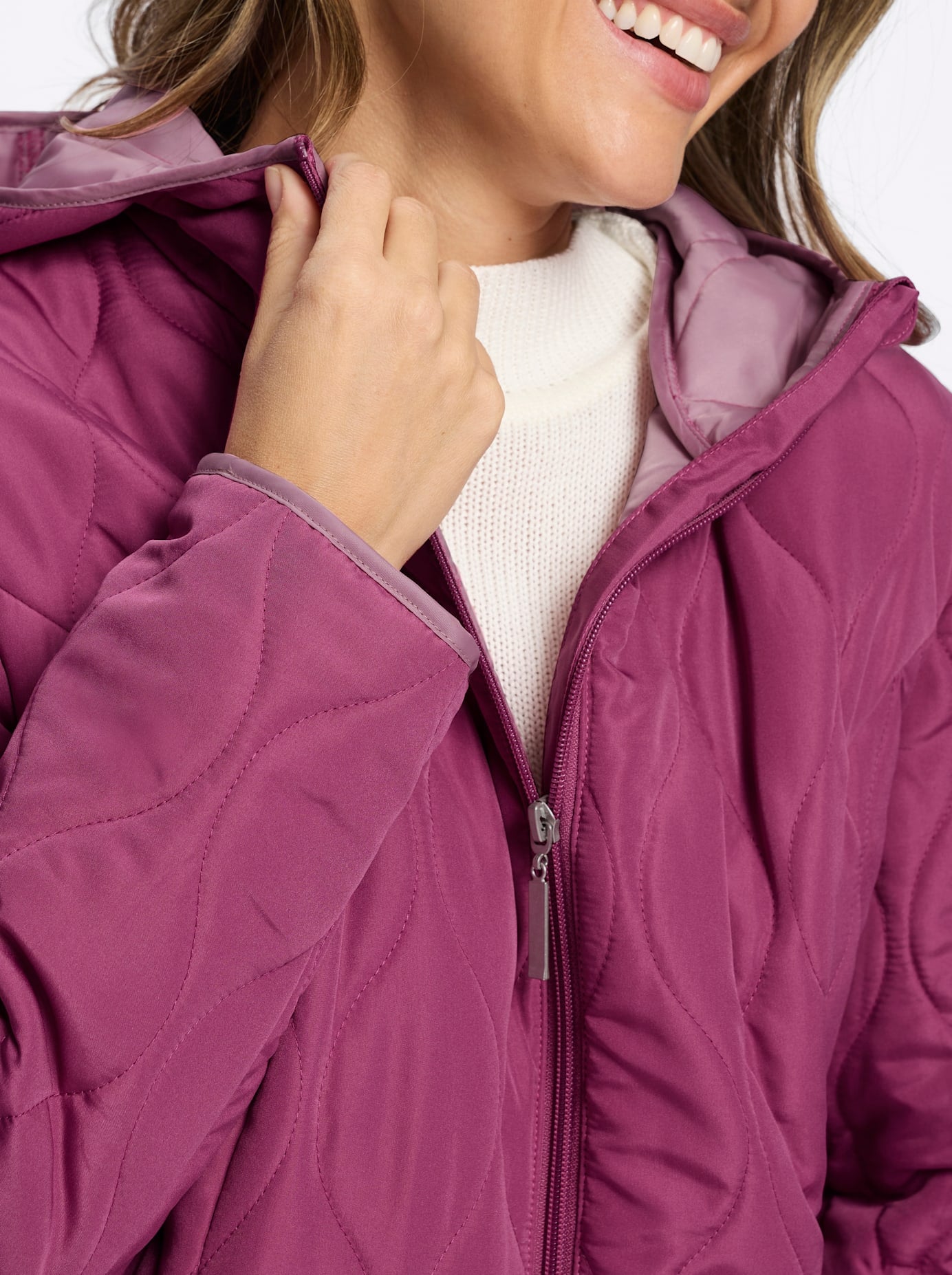 Classic Basics Veste matelassée mit Kapuze