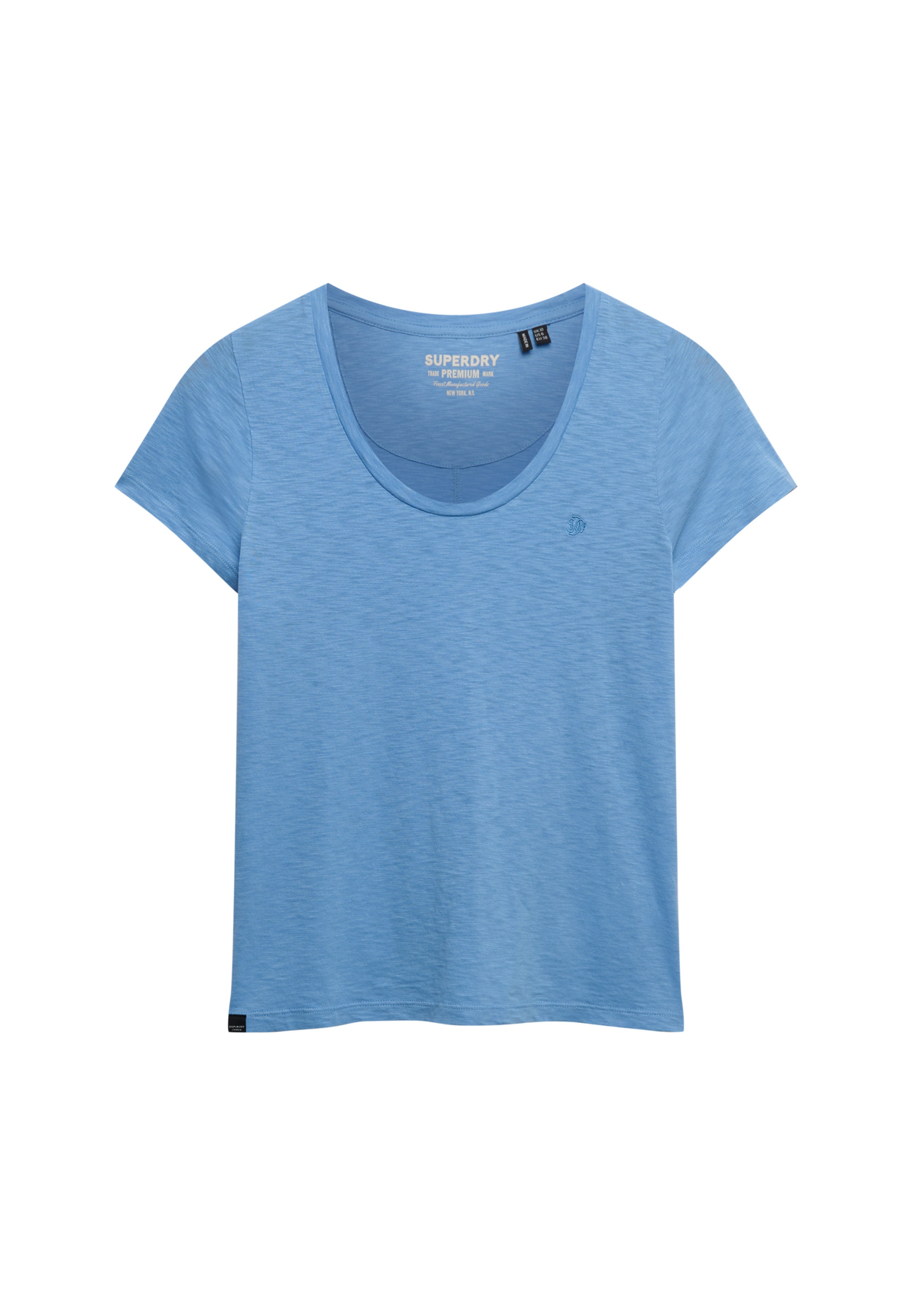 Superdry T-Shirt »STUDIOS SCOOP NECK TEE« Baumwollmischung, regular fit