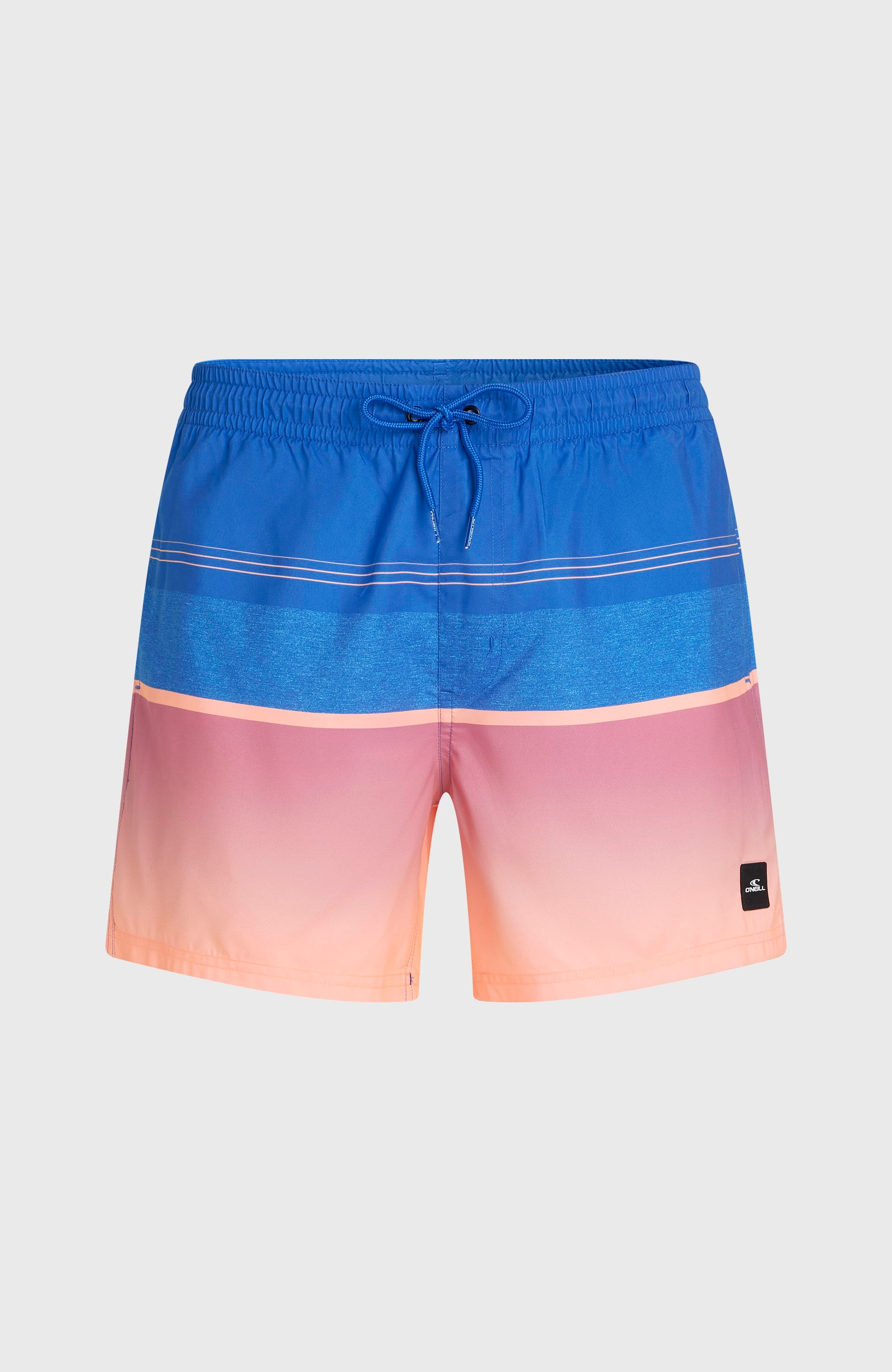 O'Neill Badeshorts »O'NEILL GRADIENT 15'' SWIMSHORTS« mit Mesh-Innenhose, elastischer Bund mit Kordelzug