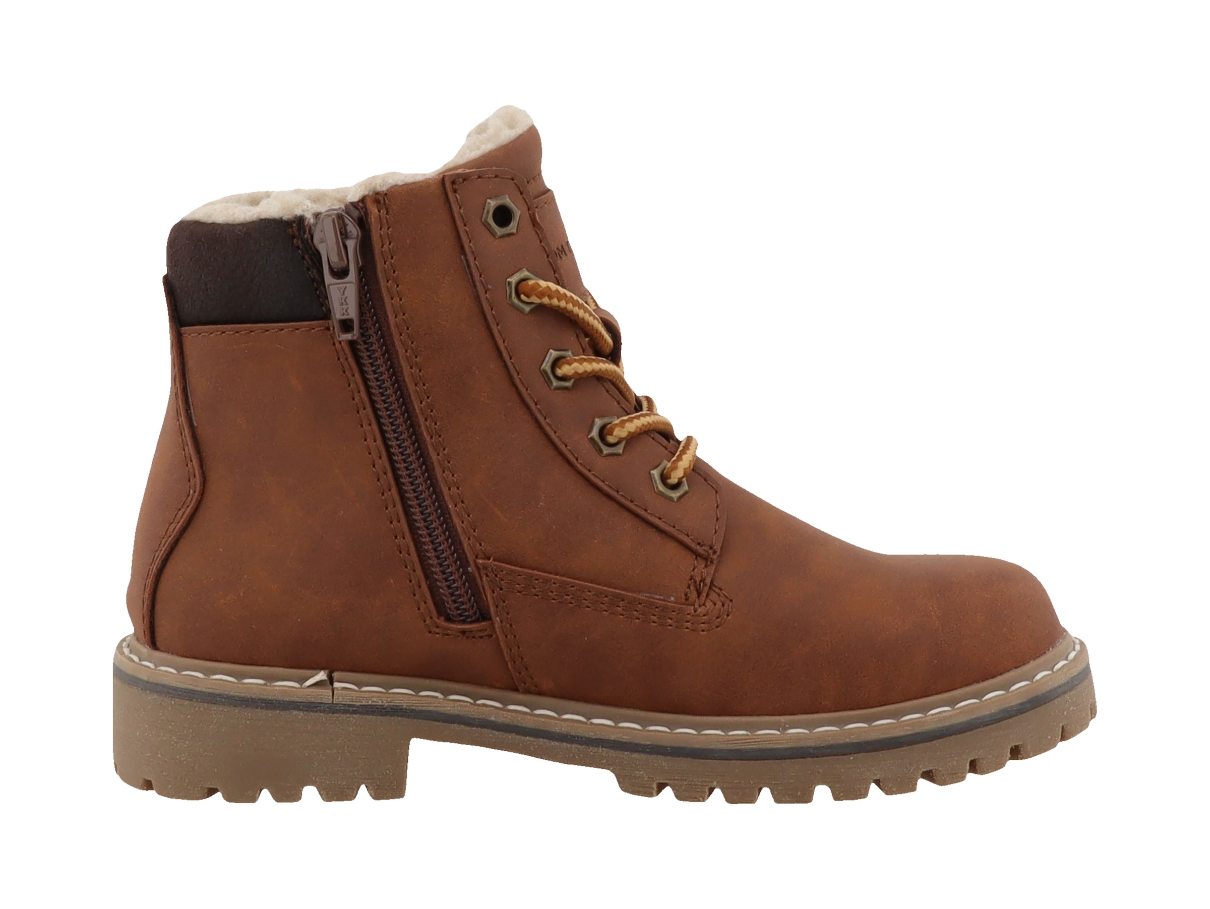 TOM TAILOR Bottes d'hiver  avec bord en mouton rembourré doux