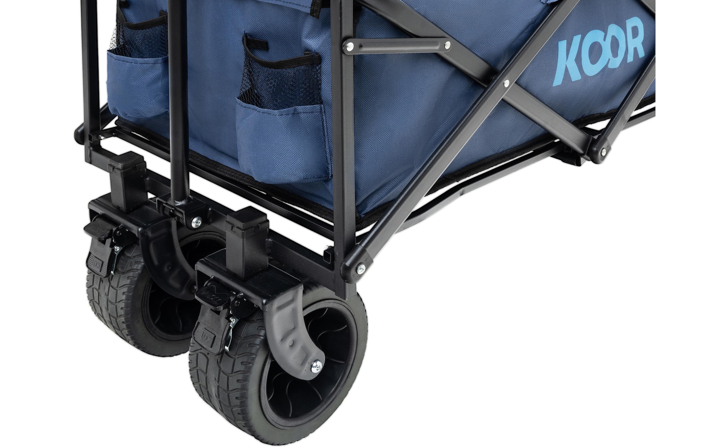 KOOR Bollerwagen »Vaunu« Bollerwagen fürs Camping, Einkaufen oder die Gartenarbeit