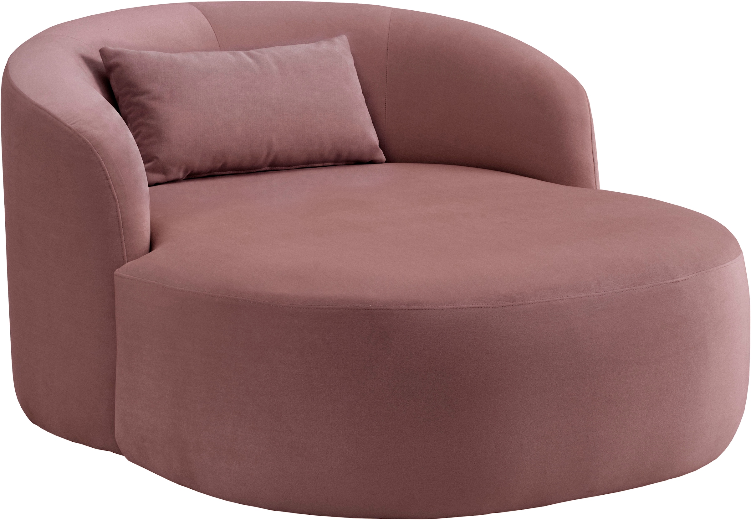 LeGer Home by Lena Gercke XXL-Sessel »Yllara, moderner Lesesessel, Loveseat mit grosszügiger Sitzfläche« mit geschwungener Rückenlehne in Samt oder Struktur