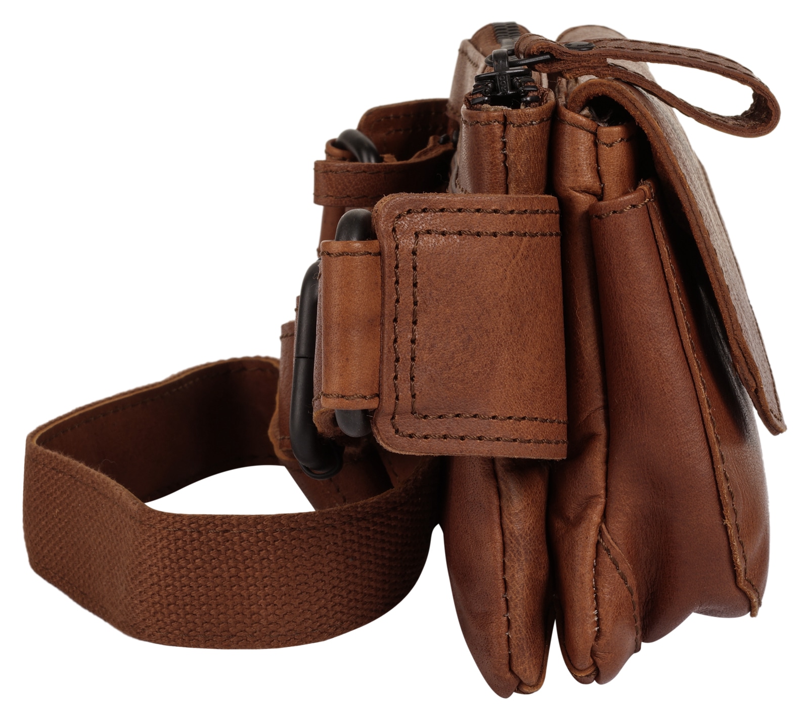 Spikes & Sparrow Sac banane echt Leder