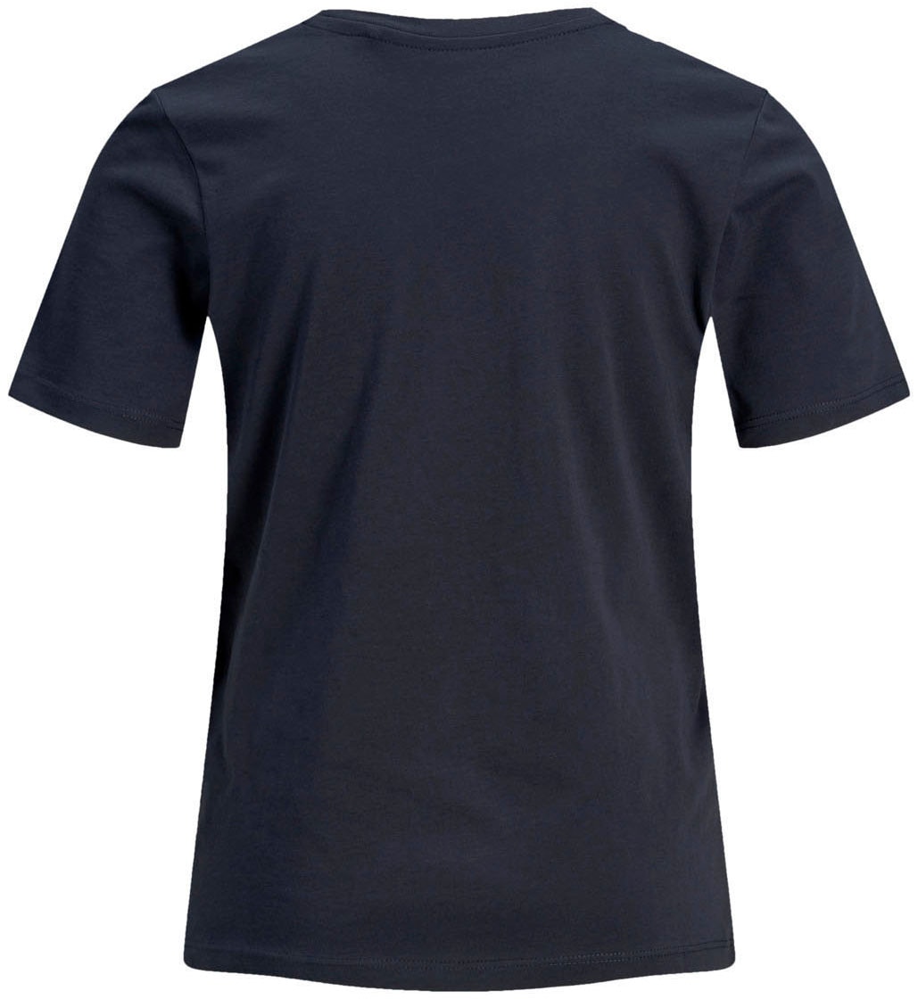 Jack & Jones T-Shirt »JJECORP Herren-Tee mit figurbetonter Silhouette« bedruckt, modisch, schmal, Baumwolle, Rundhals
